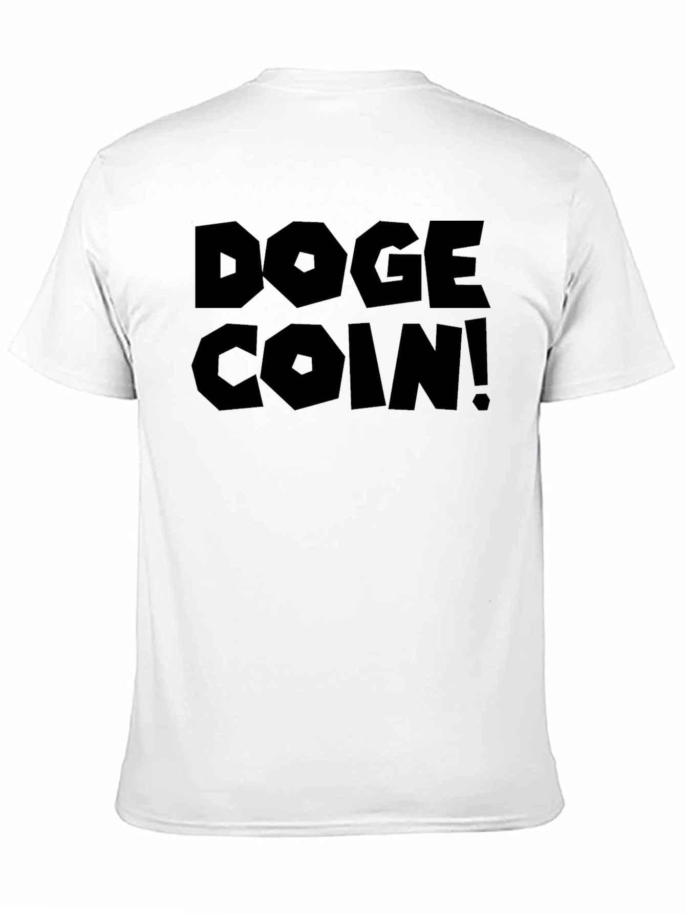 Doge Coin! Black Graphic T-Shirt