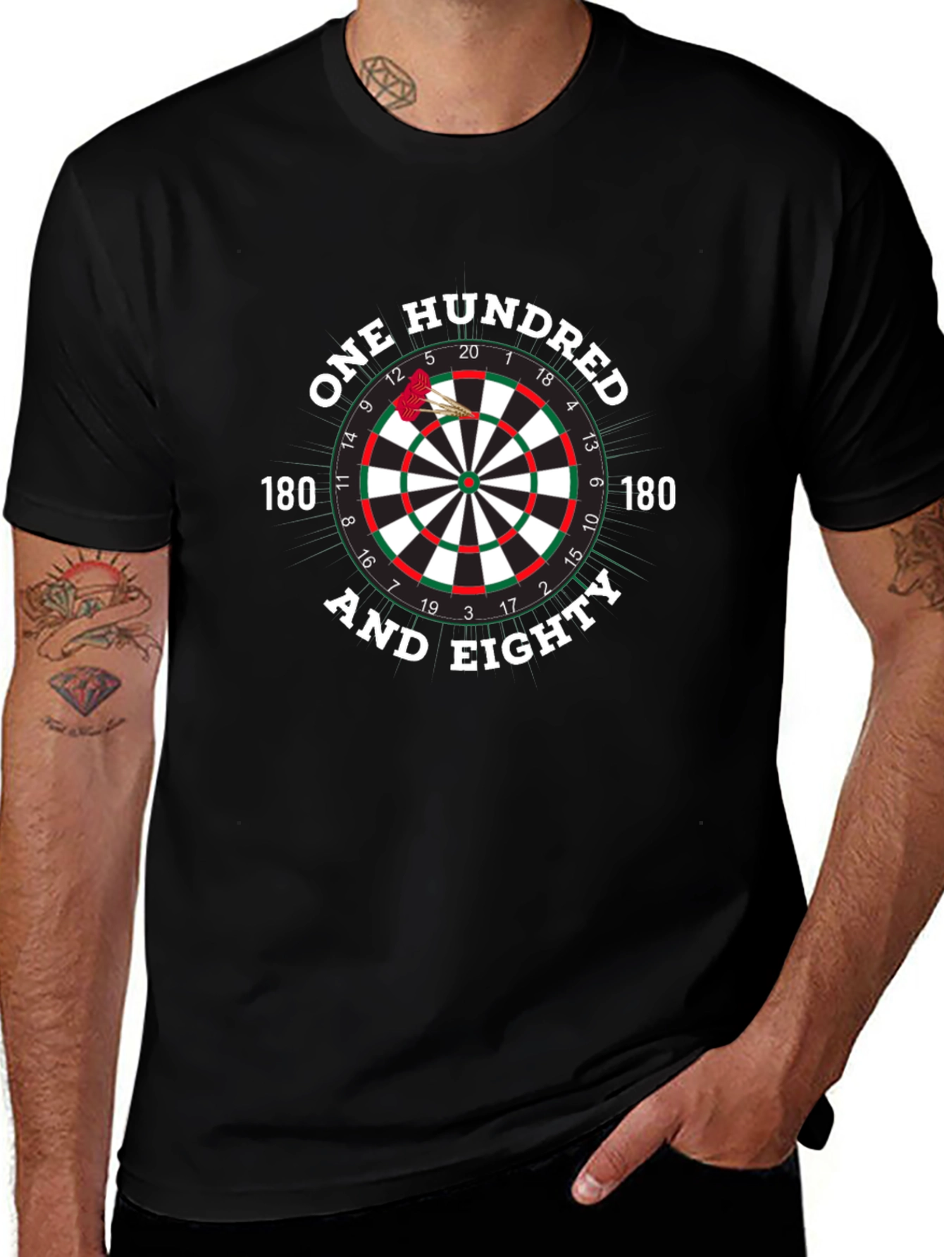 One Hundred and Eighty Dart T-Shirt