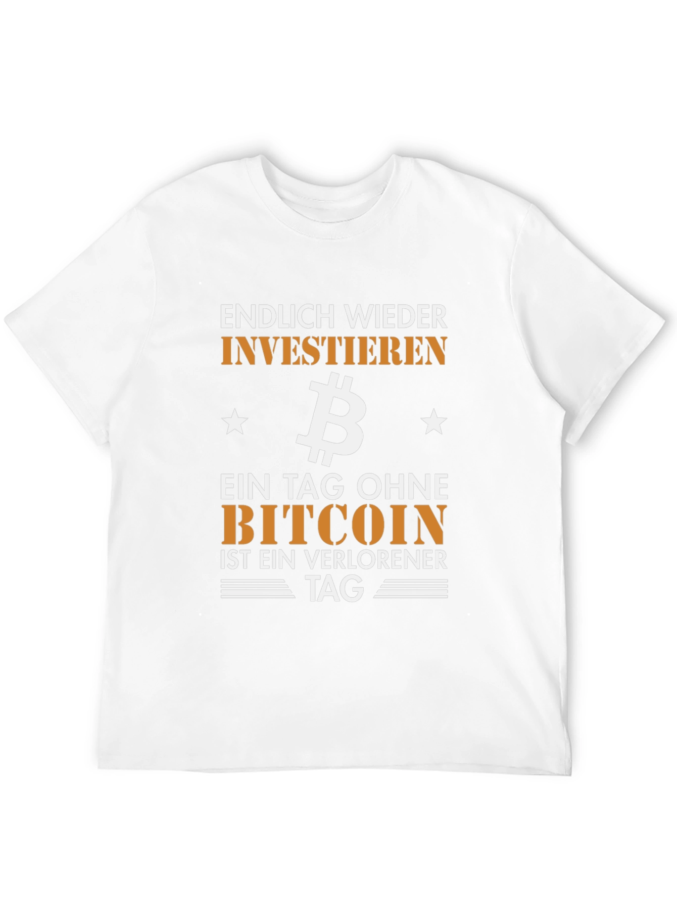 Bitcoin Investor Graphic T-Shirt - Endlich Wieder Investieren