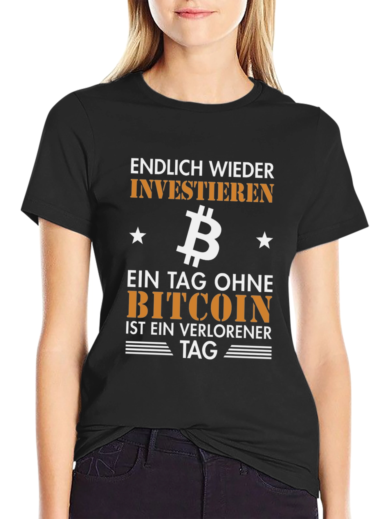 Bitcoin Investor Graphic T-Shirt - Endlich Wieder Investieren