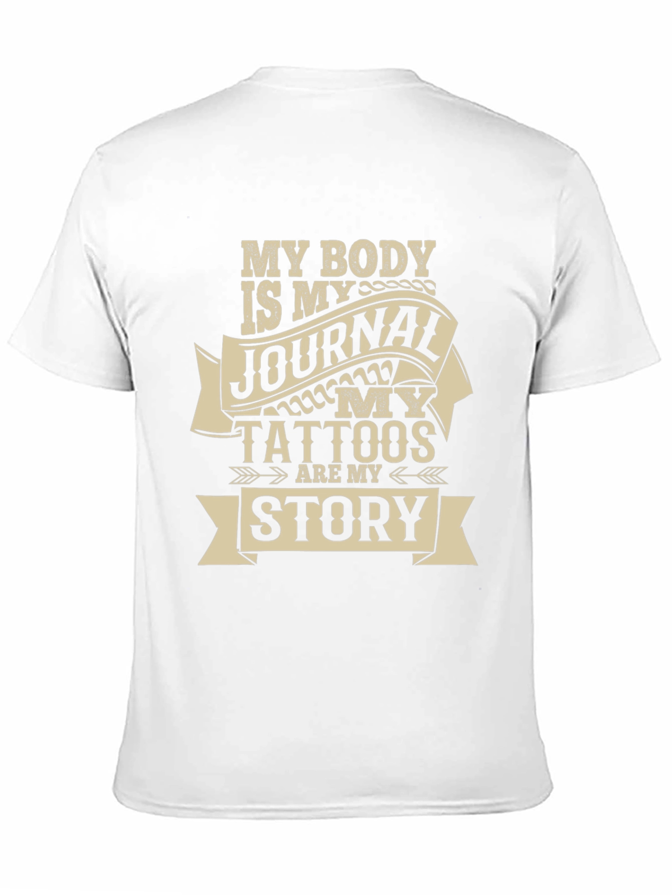 Tattoo Story T-Shirt: My Body My Journal