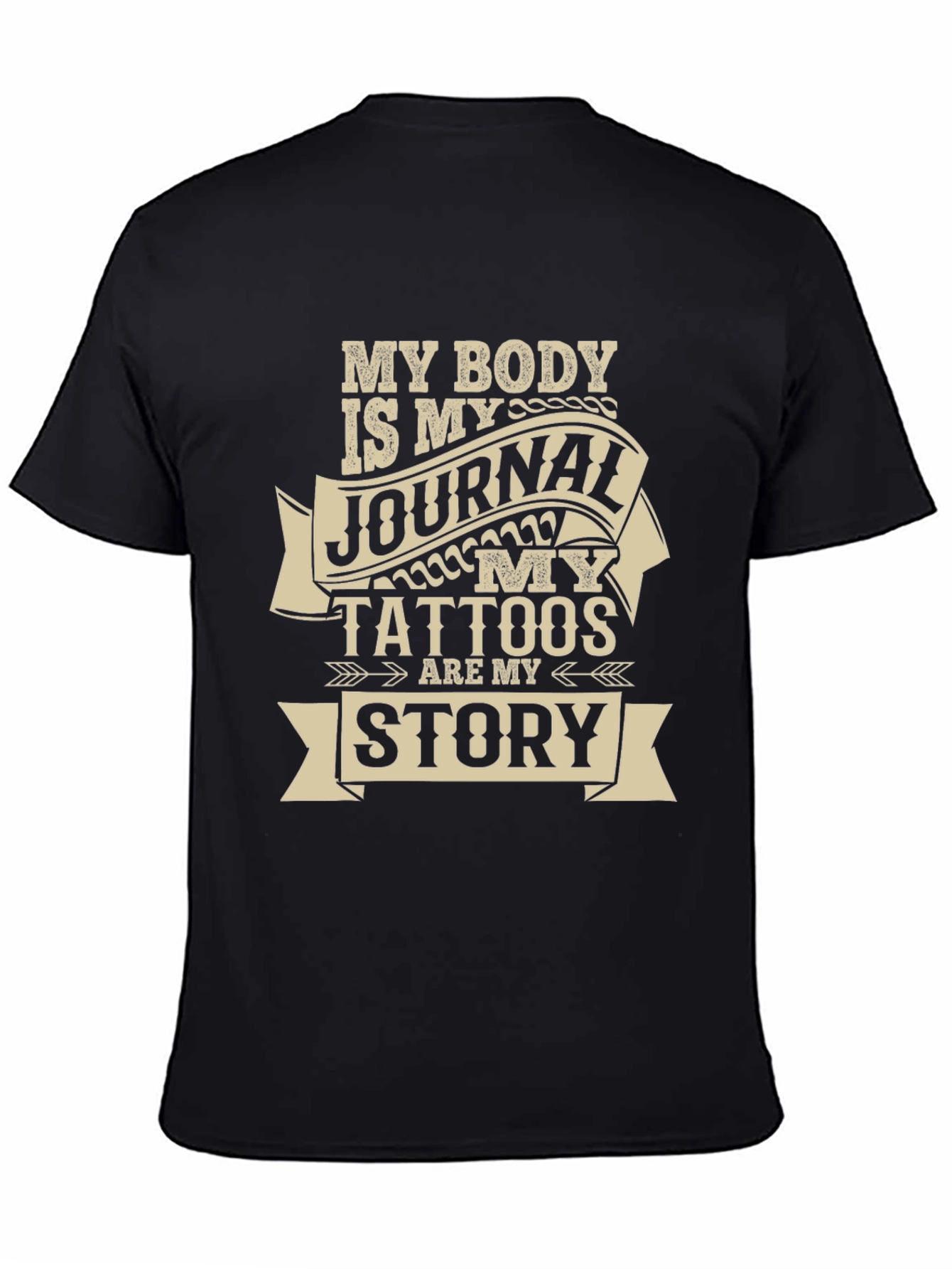 Tattoo Story T-Shirt: My Body My Journal