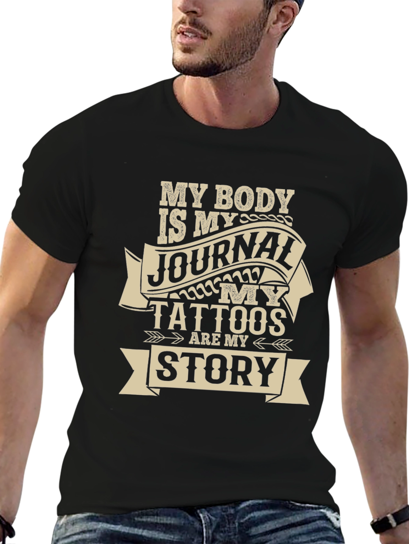 Tattoo Story T-Shirt: My Body My Journal
