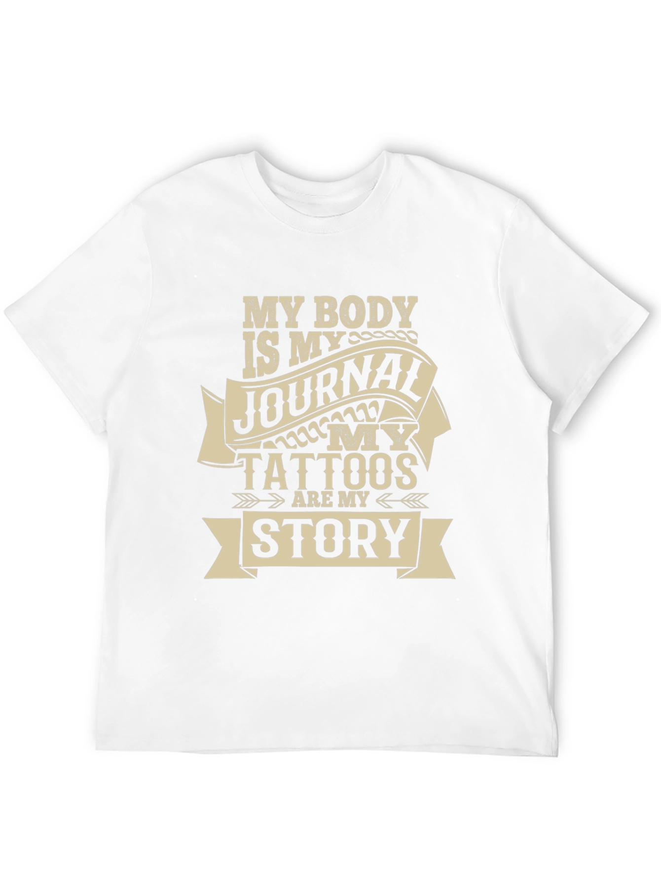 Tattoo Story T-Shirt: My Body My Journal