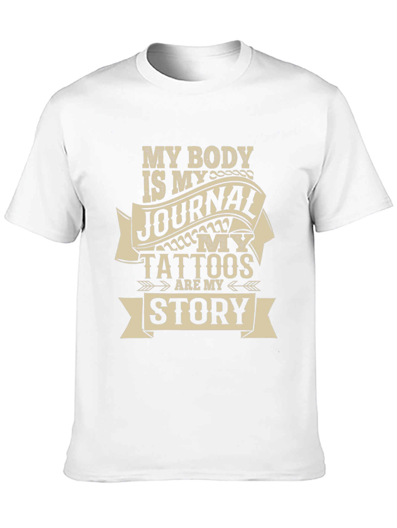 Tattoo Story T-Shirt: My Body My Journal