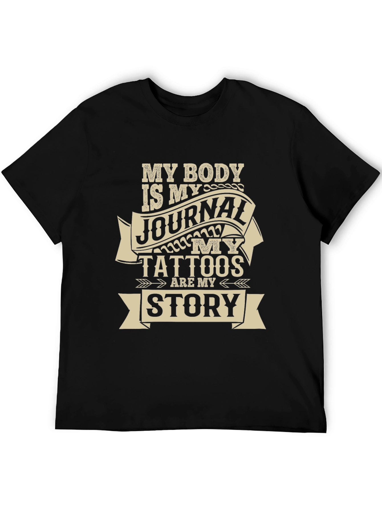 Tattoo Story T-Shirt: My Body My Journal