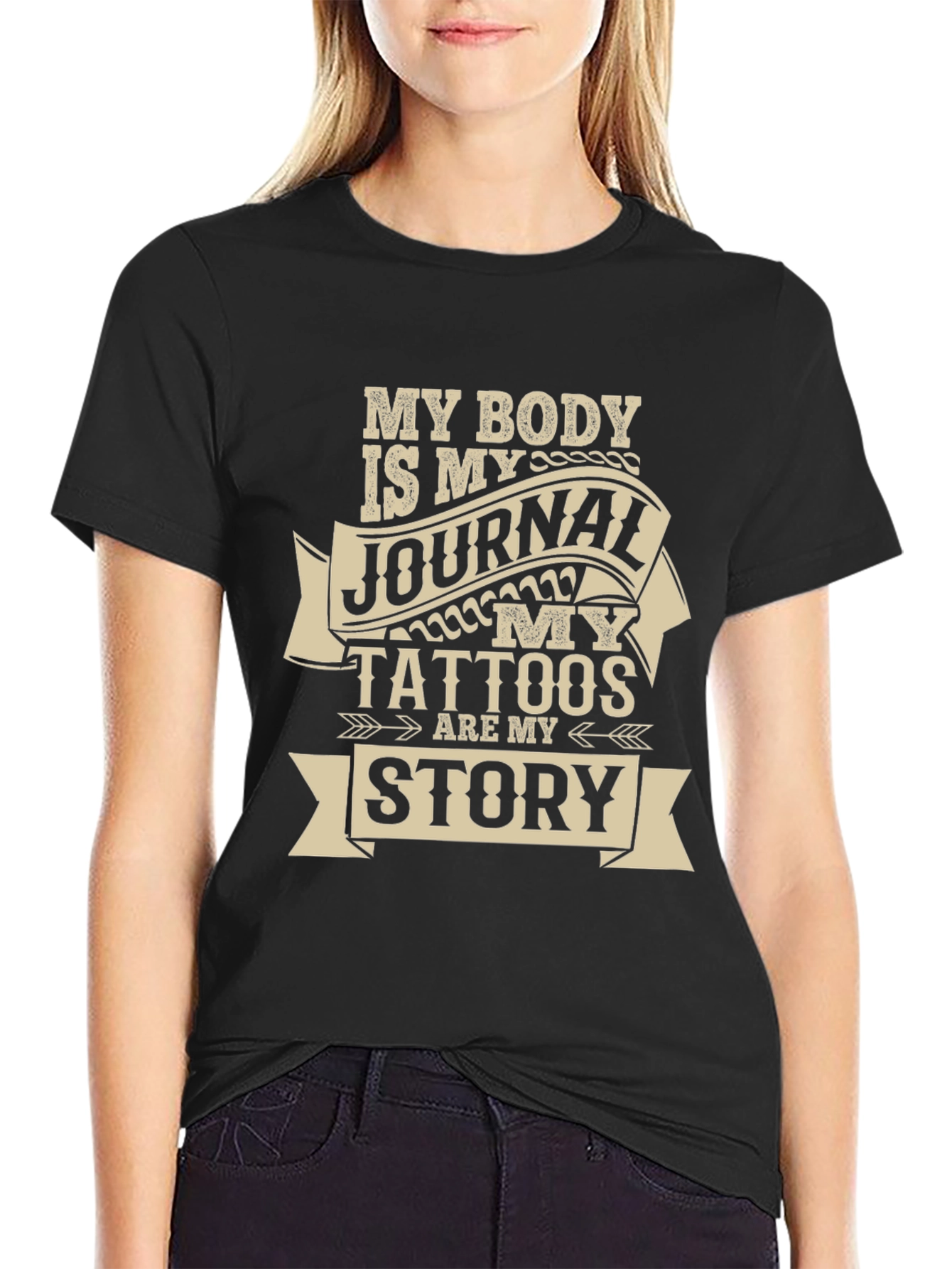 Tattoo Story T-Shirt: My Body My Journal