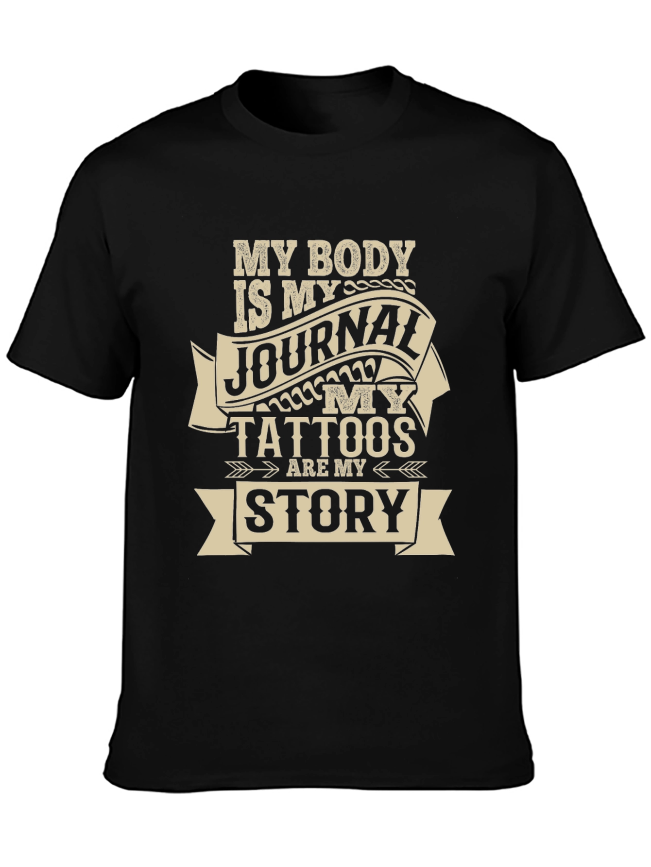 Tattoo Story T-Shirt: My Body My Journal