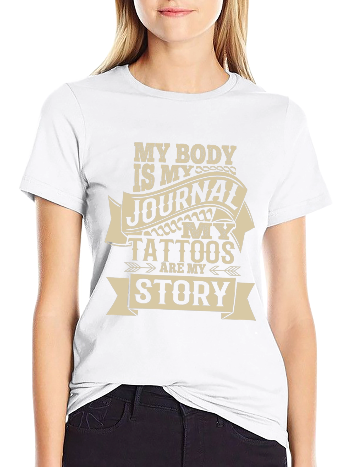 Tattoo Story T-Shirt: My Body My Journal