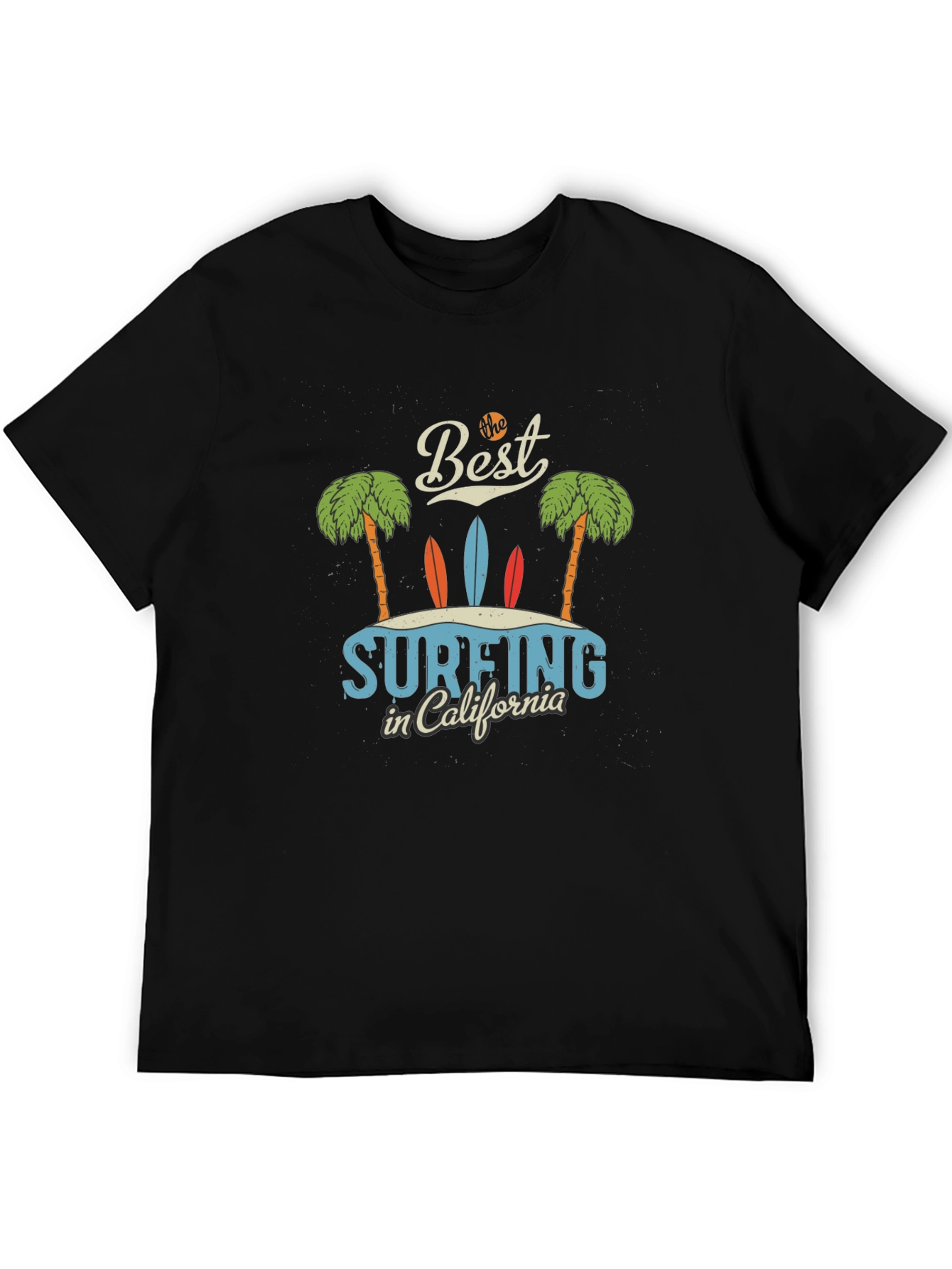 Surfing California Graphic Tee - Beach Vibes