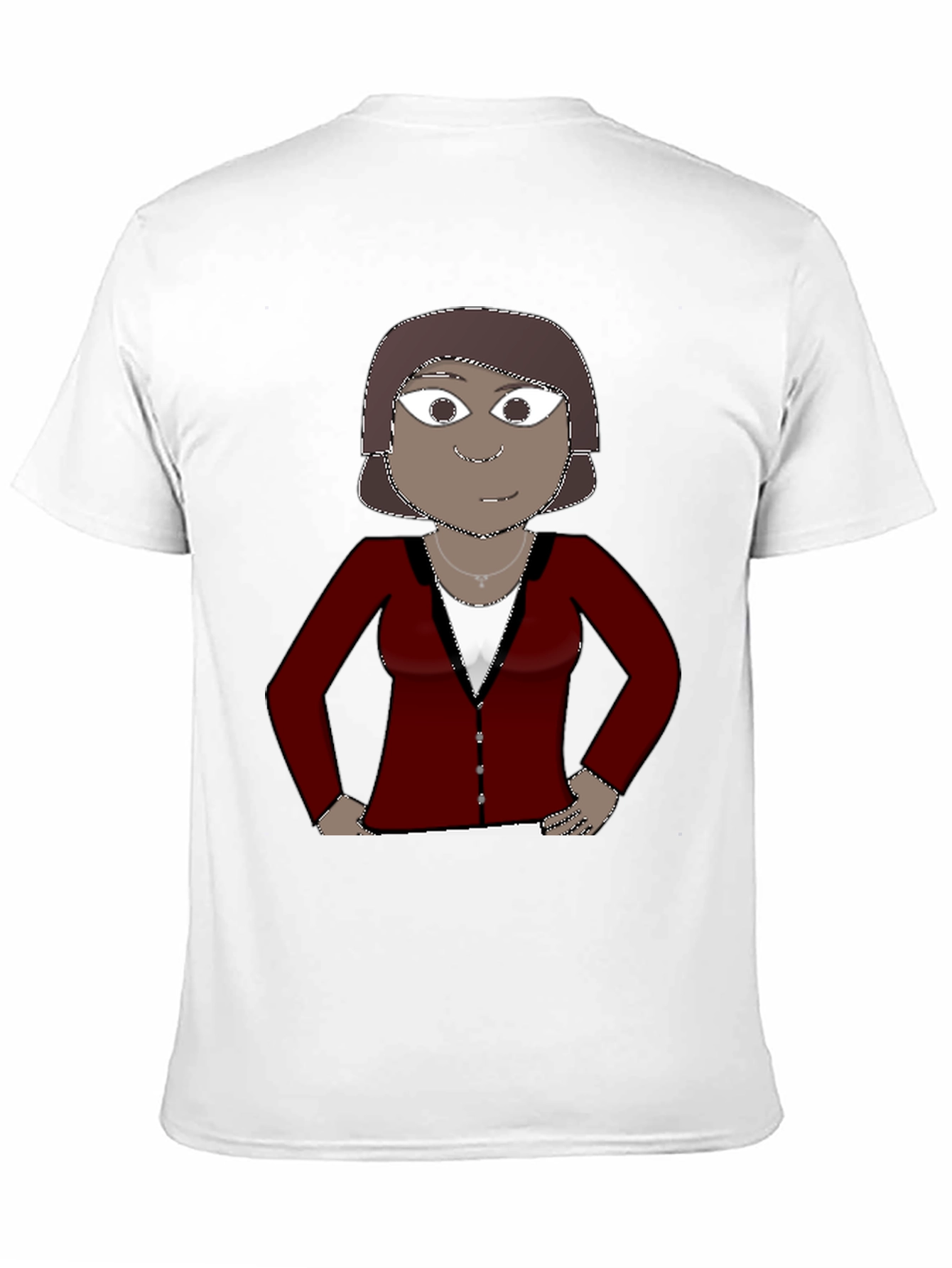 Cartoon Character Graphic Tee - Unisex