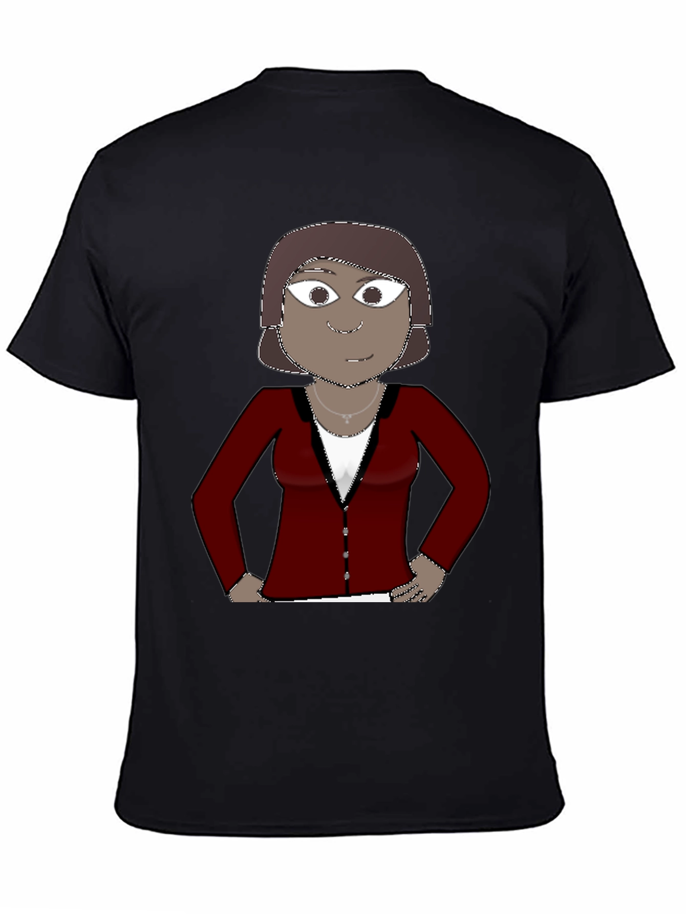 Cartoon Character Graphic Tee - Unisex