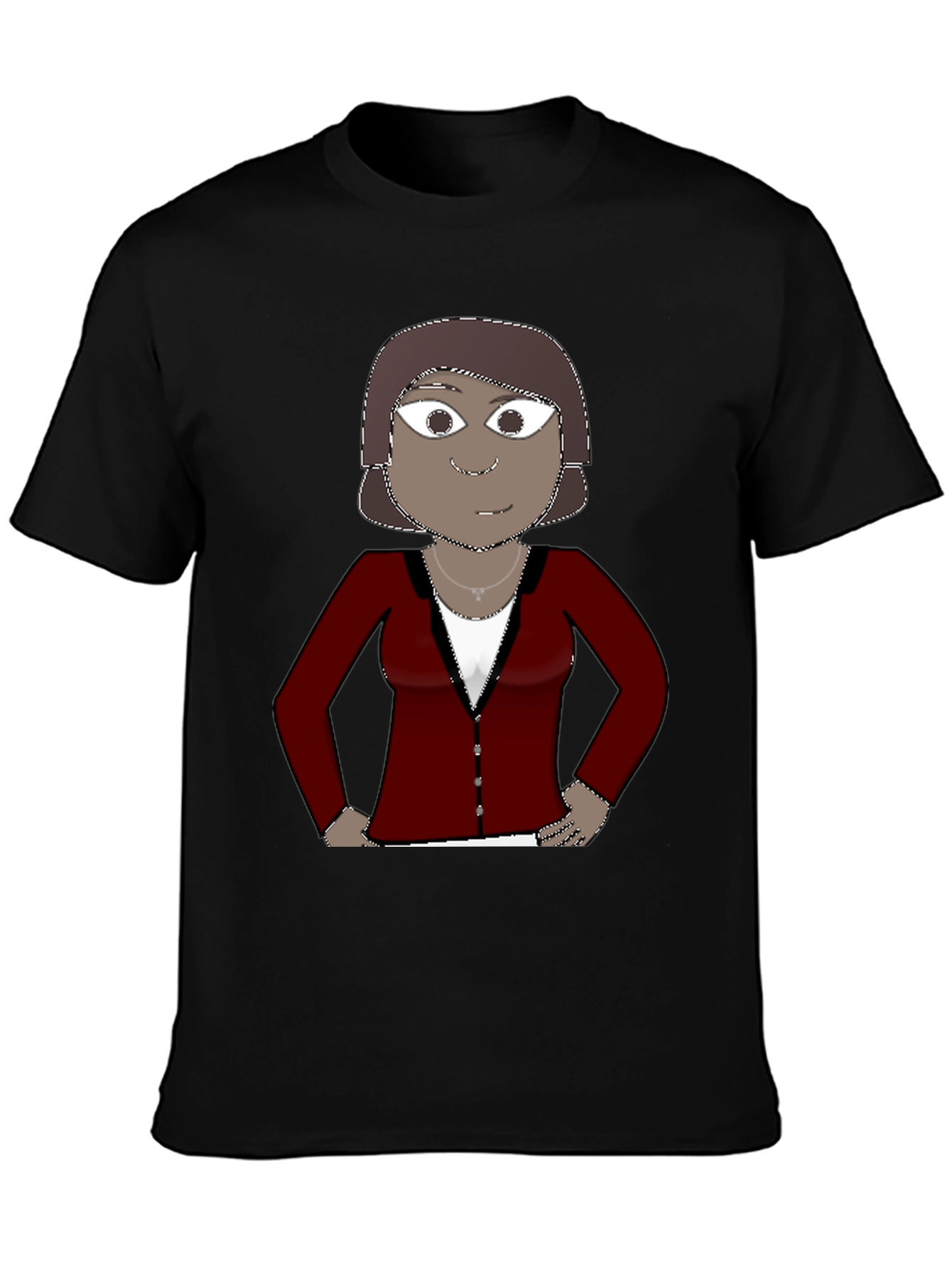 Cartoon Character Graphic Tee - Unisex