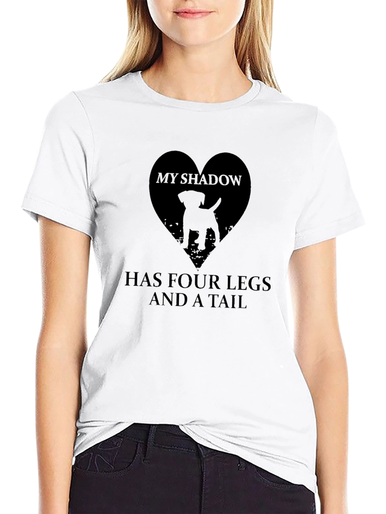 My Shadow Has Four Legs T-Shirt