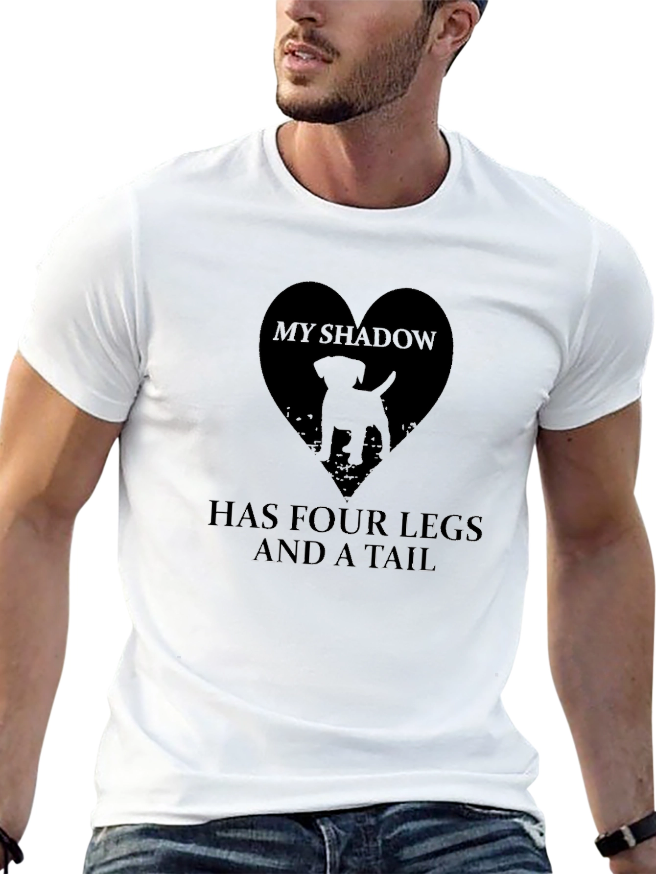 My Shadow Has Four Legs T-Shirt