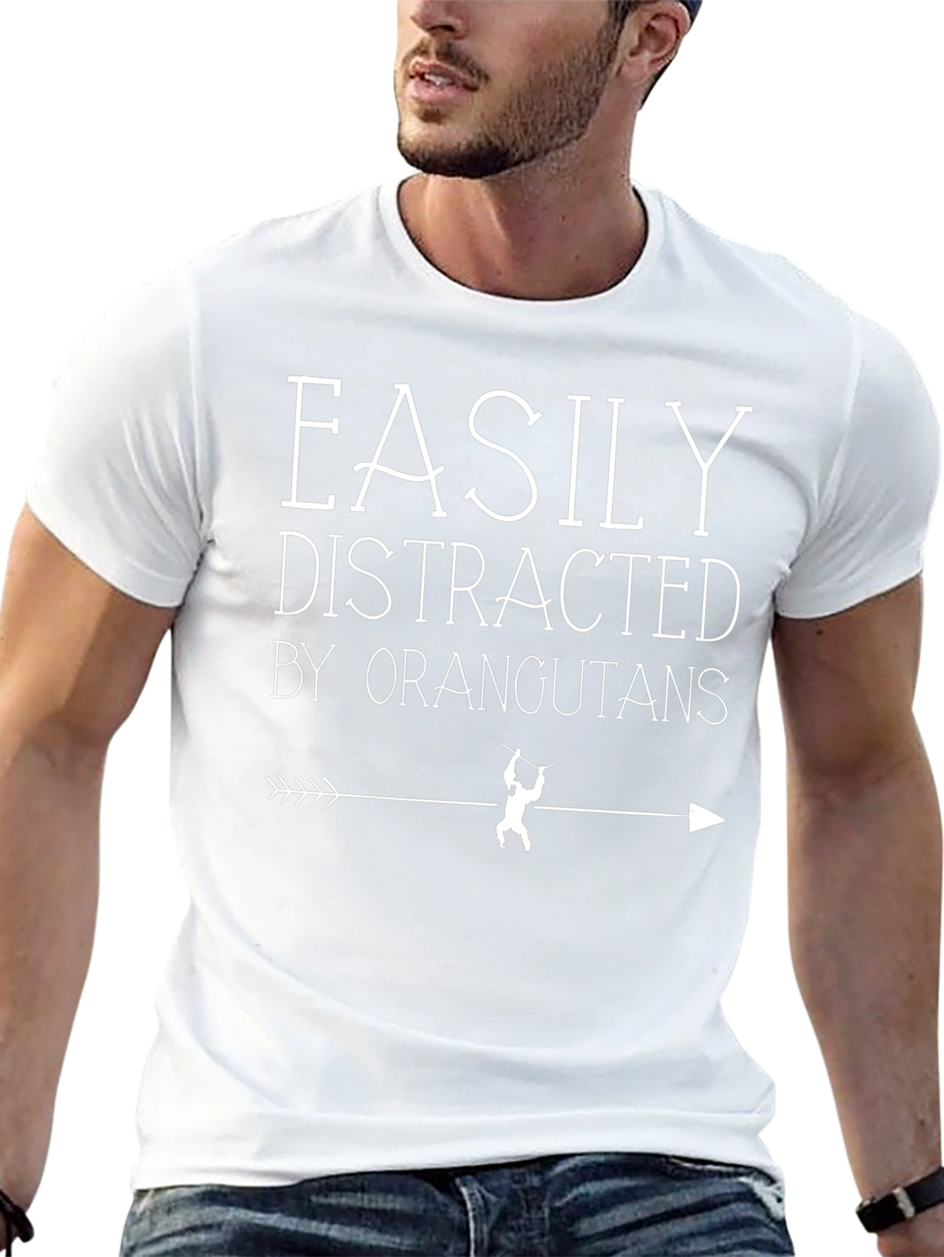 Easily Distracted by Orangutans T-Shirt