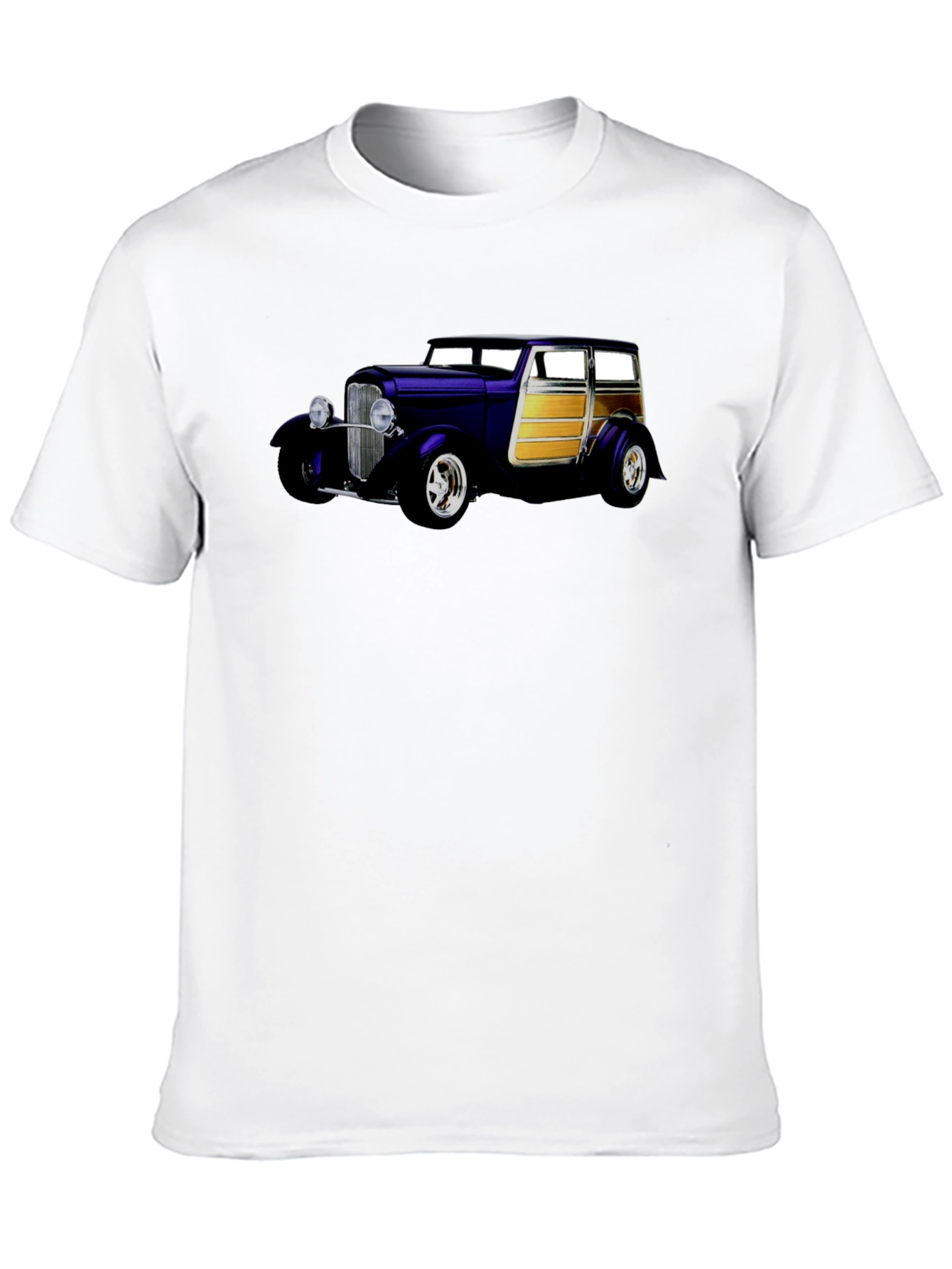 Classic Car Graphic Black T-Shirt