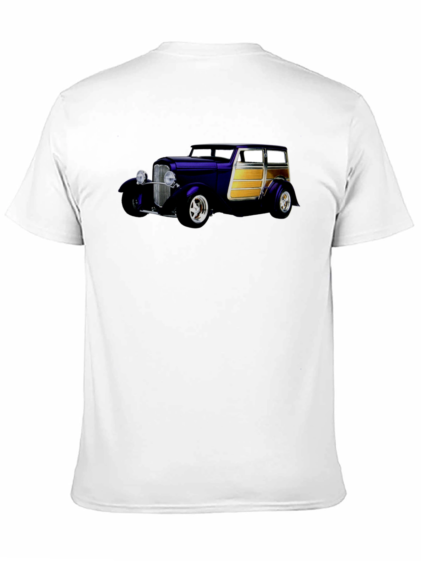 Classic Car Graphic Black T-Shirt