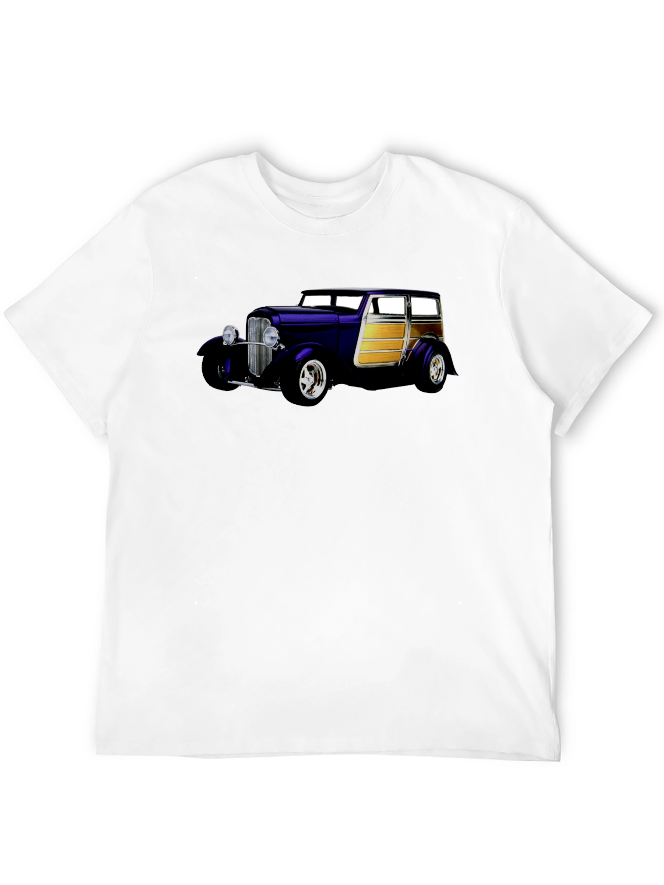 Classic Car Graphic Black T-Shirt
