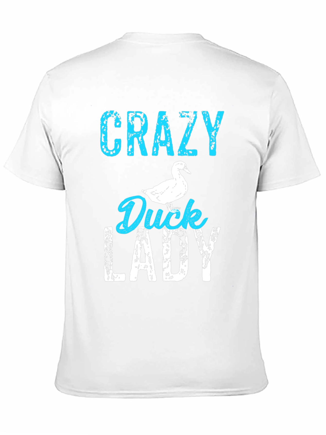 Crazy Duck Lady Graphic T-Shirt - Unisex