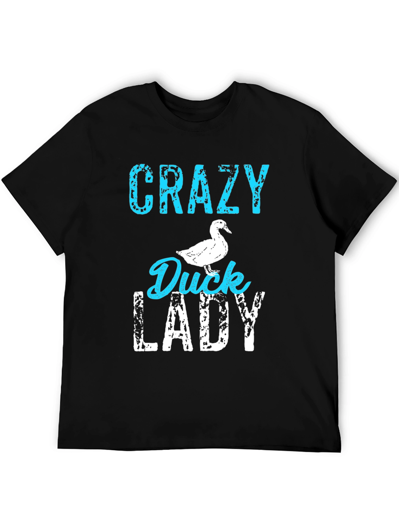 Crazy Duck Lady Graphic T-Shirt - Unisex