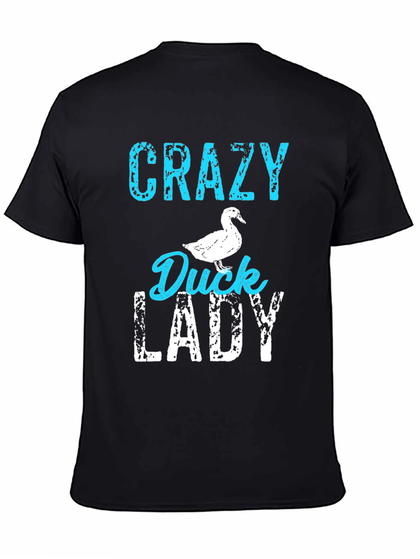 Crazy Duck Lady Graphic T-Shirt - Unisex