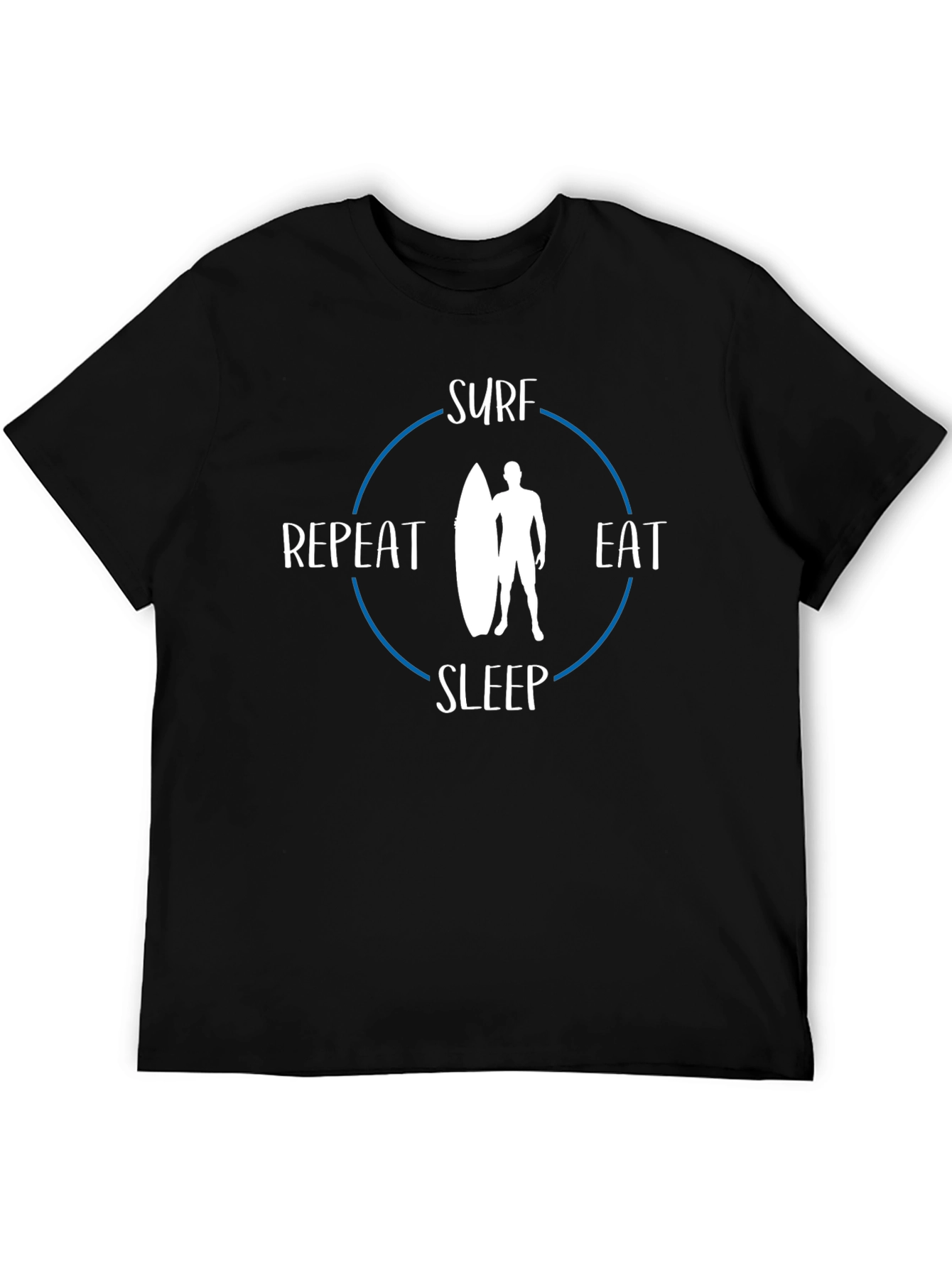 Surf Eat Sleep Repeat Graphic T-Shirt