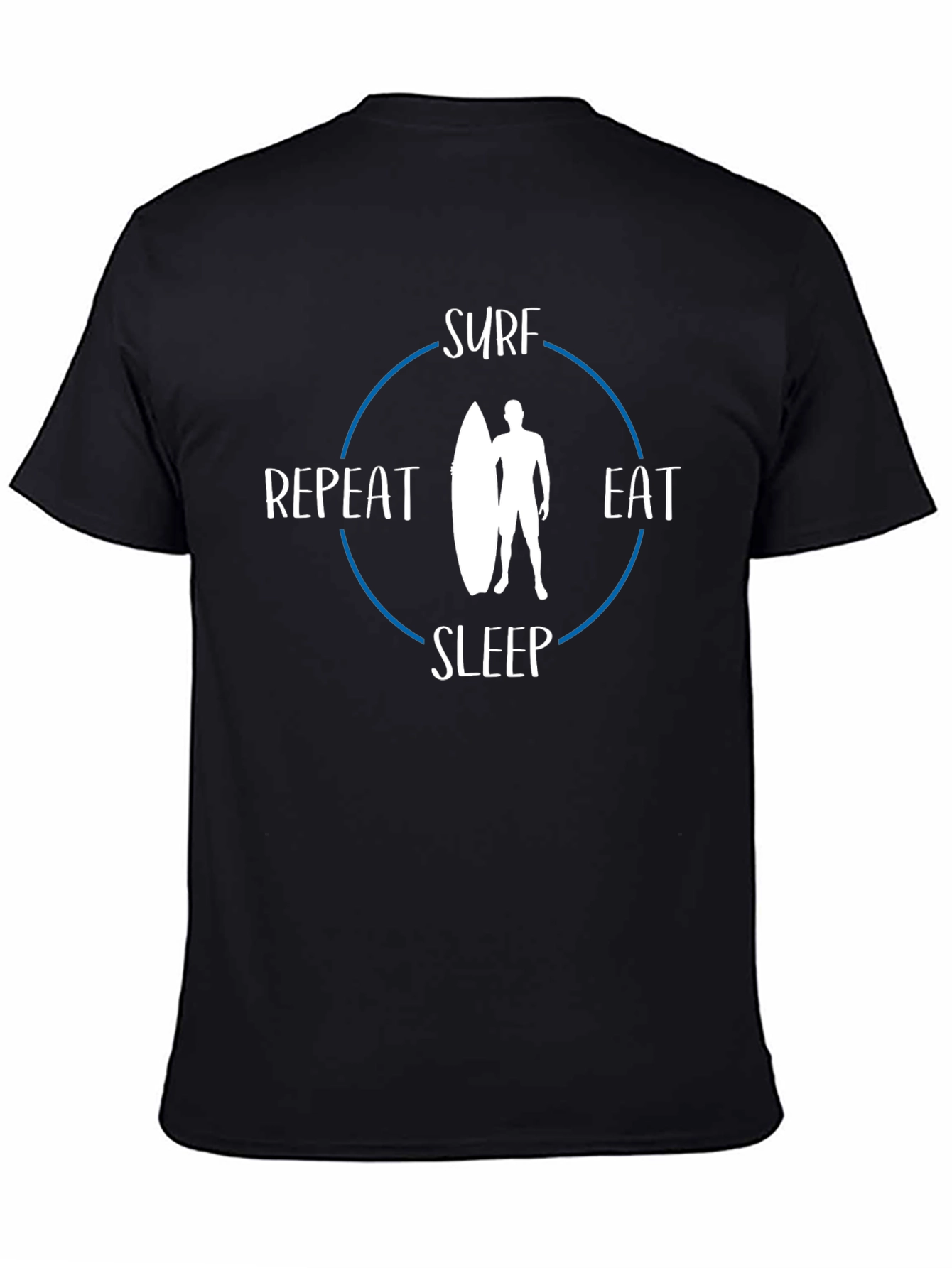 Surf Eat Sleep Repeat Graphic T-Shirt