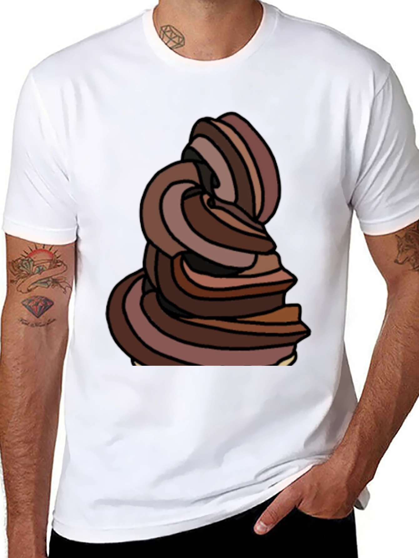 Swirl Chocolate Delight Tee