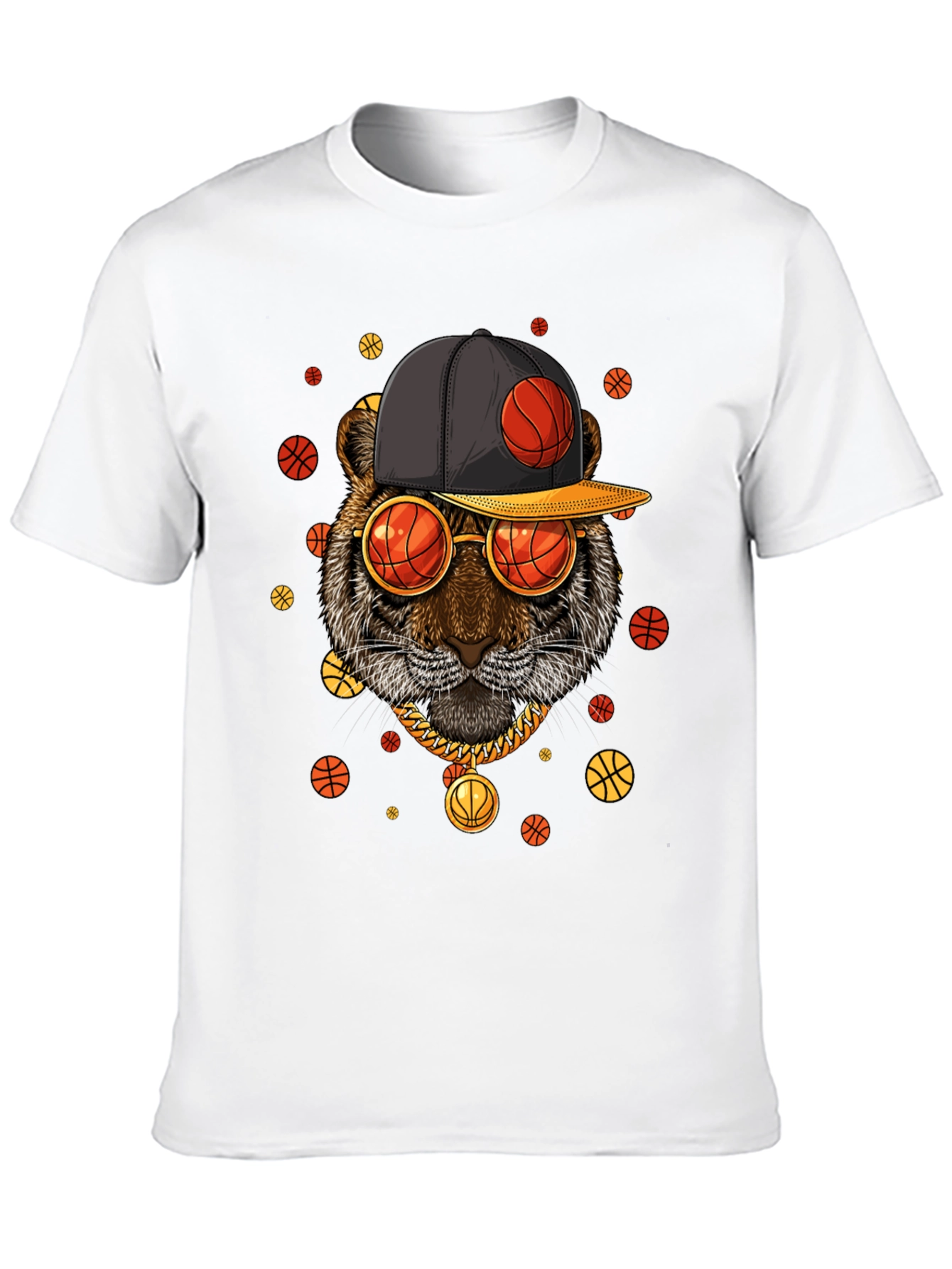 Tiger Basketball Graphic T-Shirt - Cool Streetwear Style