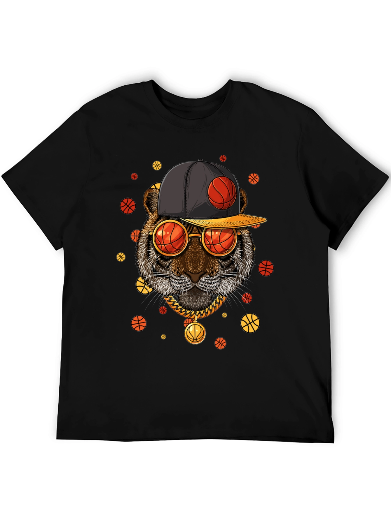 Tiger Basketball Graphic T-Shirt - Cool Streetwear Style