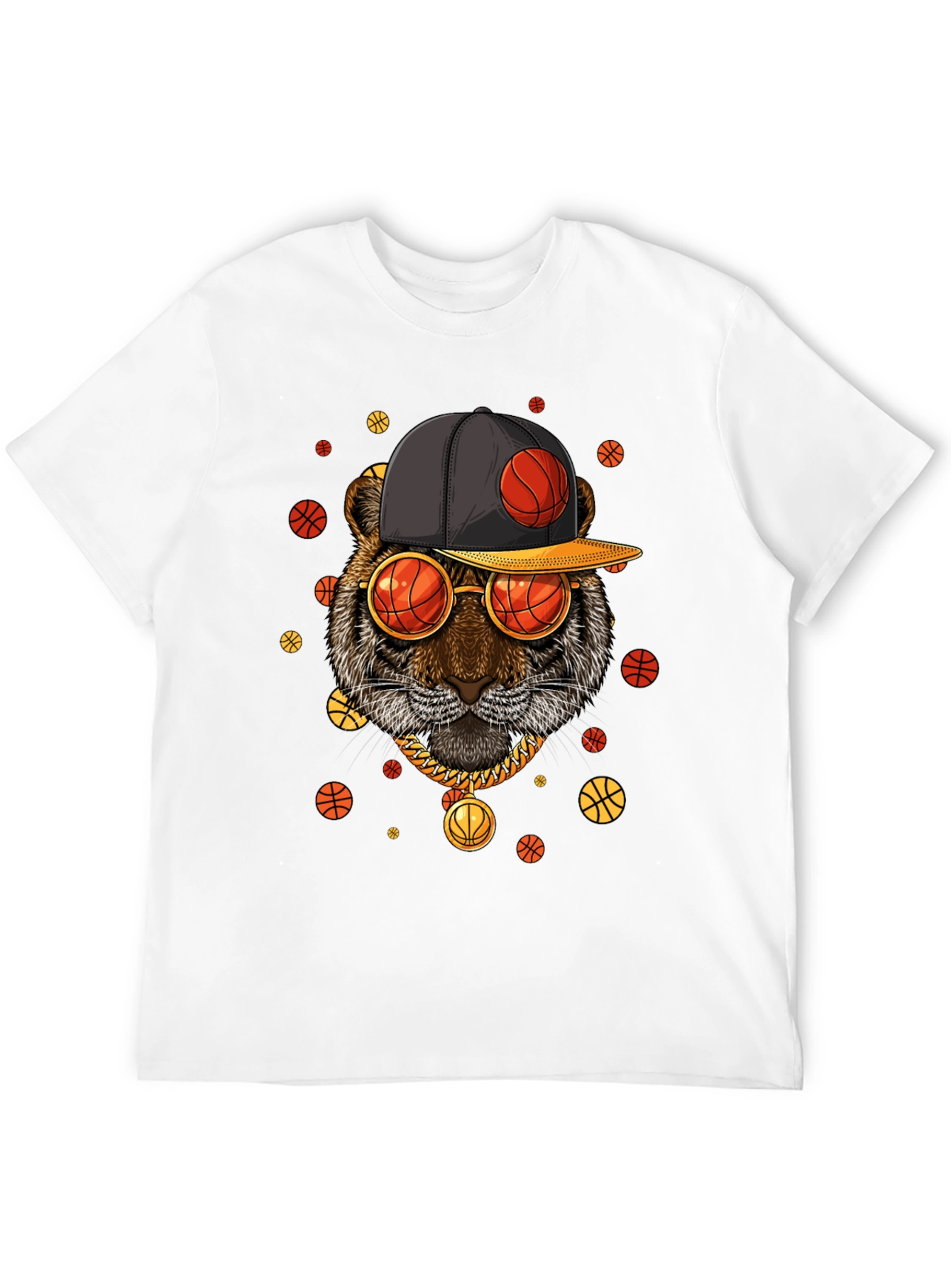 Tiger Basketball Graphic T-Shirt - Cool Streetwear Style