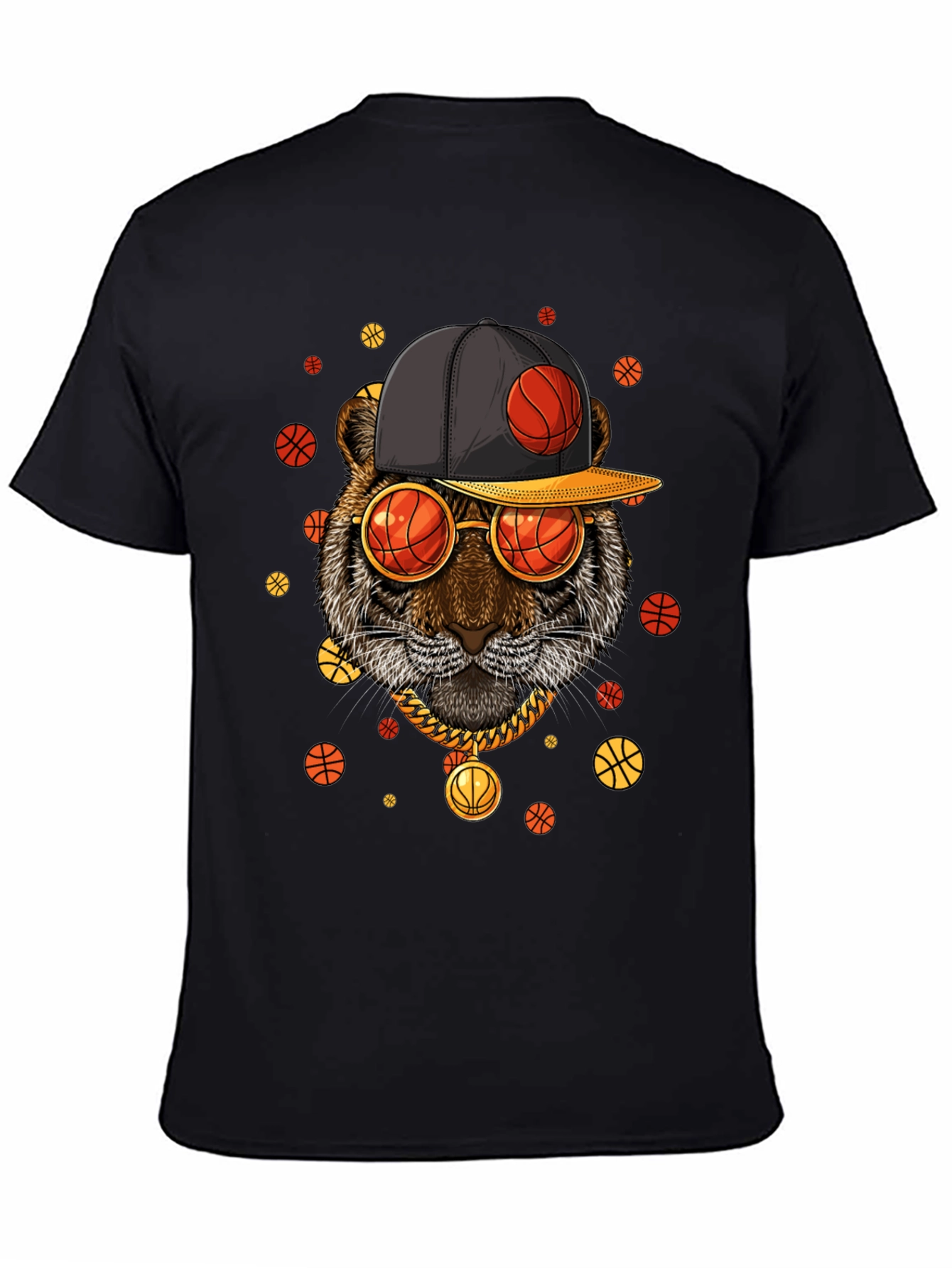 Tiger Basketball Graphic T-Shirt - Cool Streetwear Style