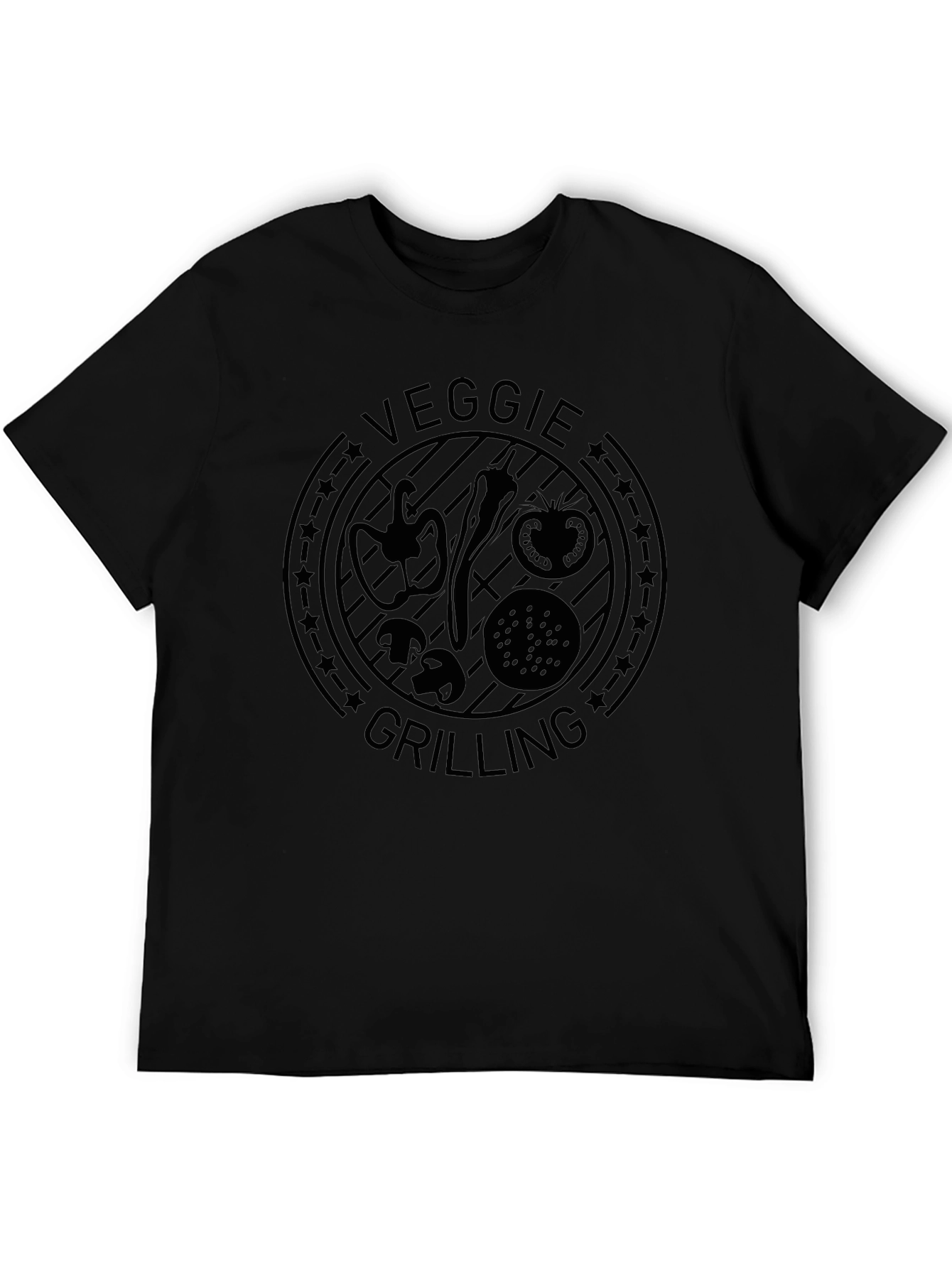 Veggie Grilling Graphic T-Shirt