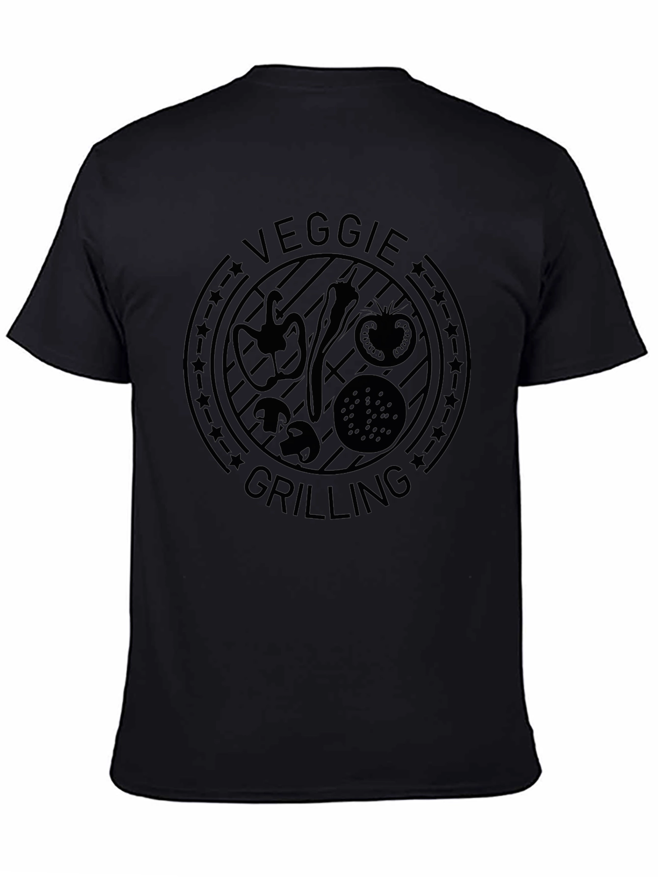 Veggie Grilling Graphic T-Shirt