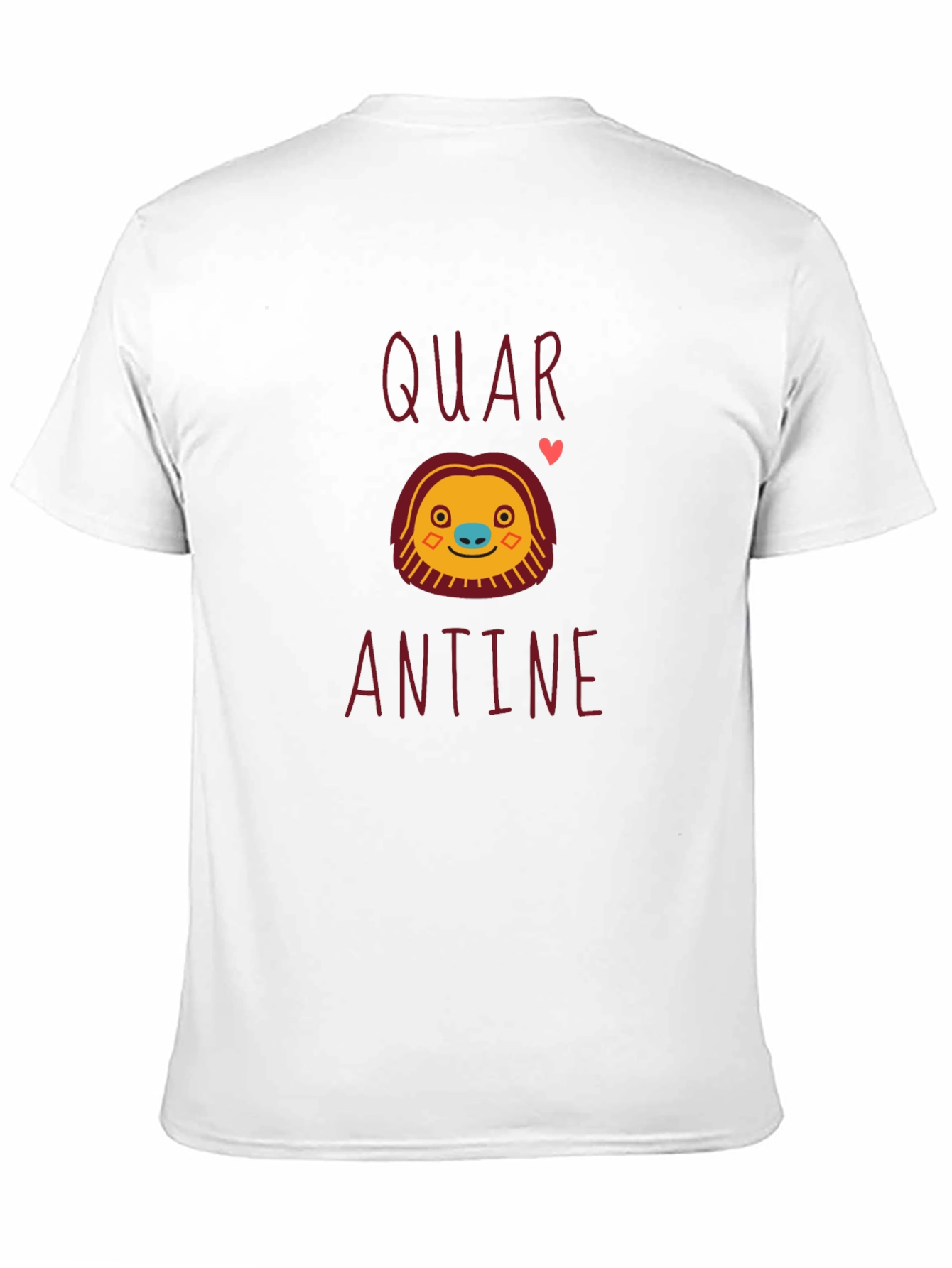 Quarantine Sloth Graphic Tee - Black