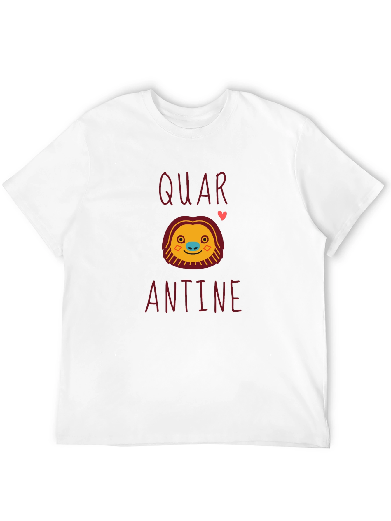 Quarantine Sloth Graphic Tee - Black