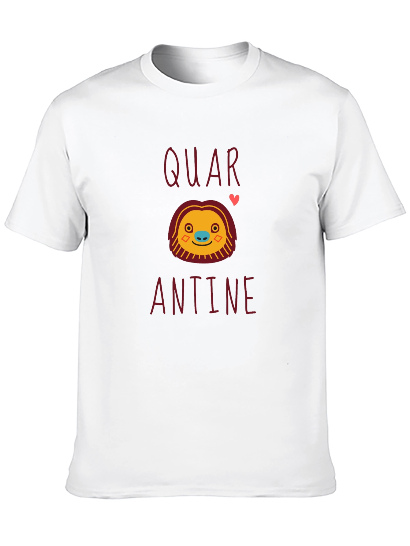 Quarantine Sloth Graphic Tee - Black