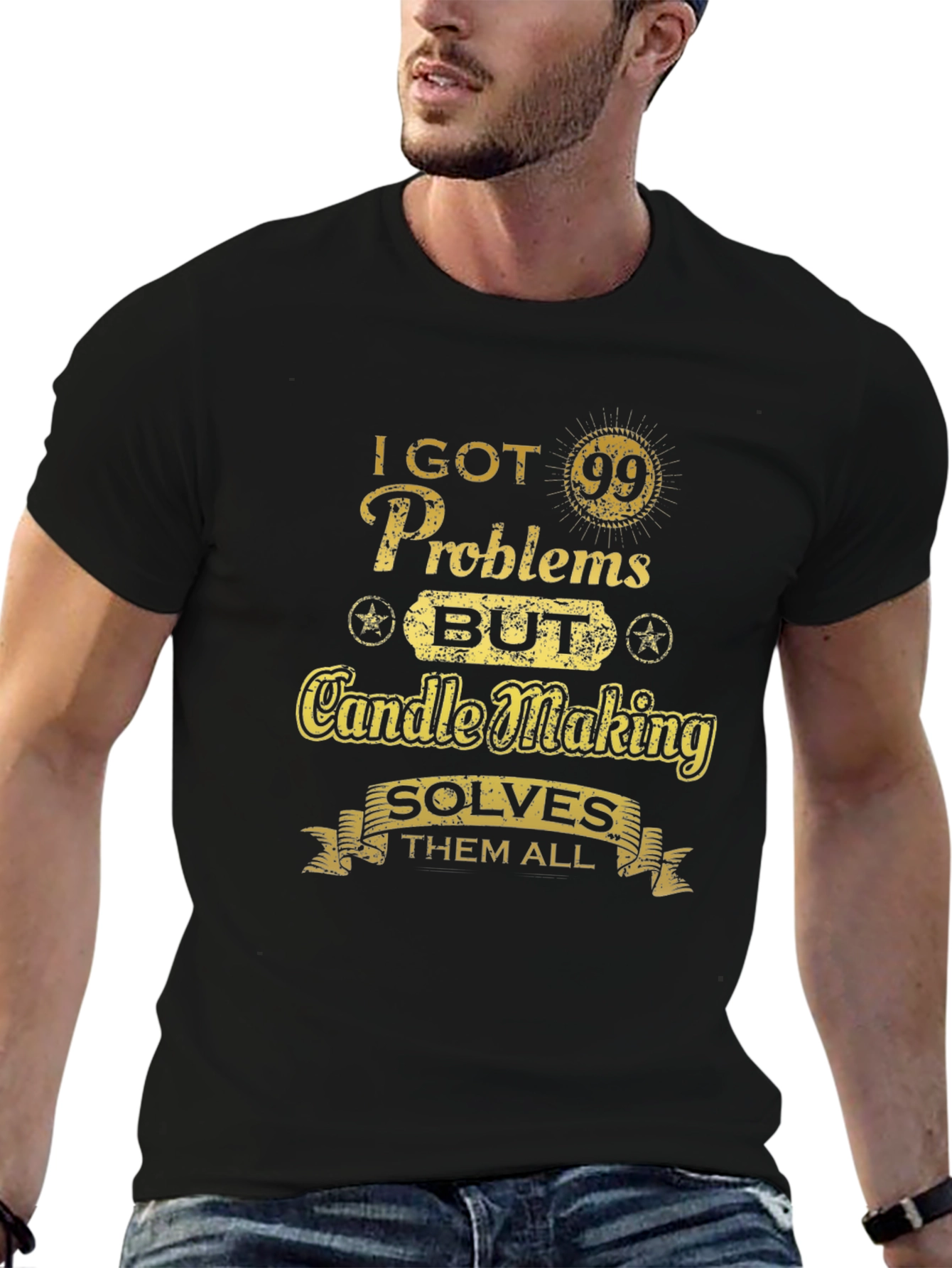 Candle Making Solves All My Problems T-Shirt