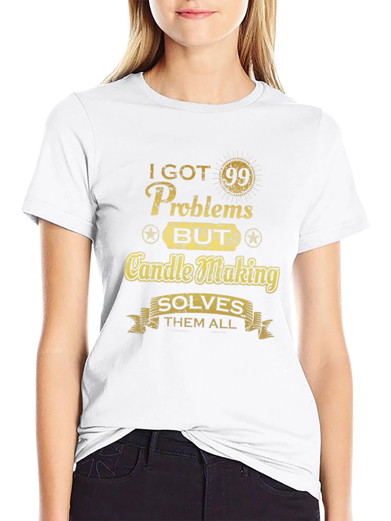Candle Making Solves All My Problems T-Shirt