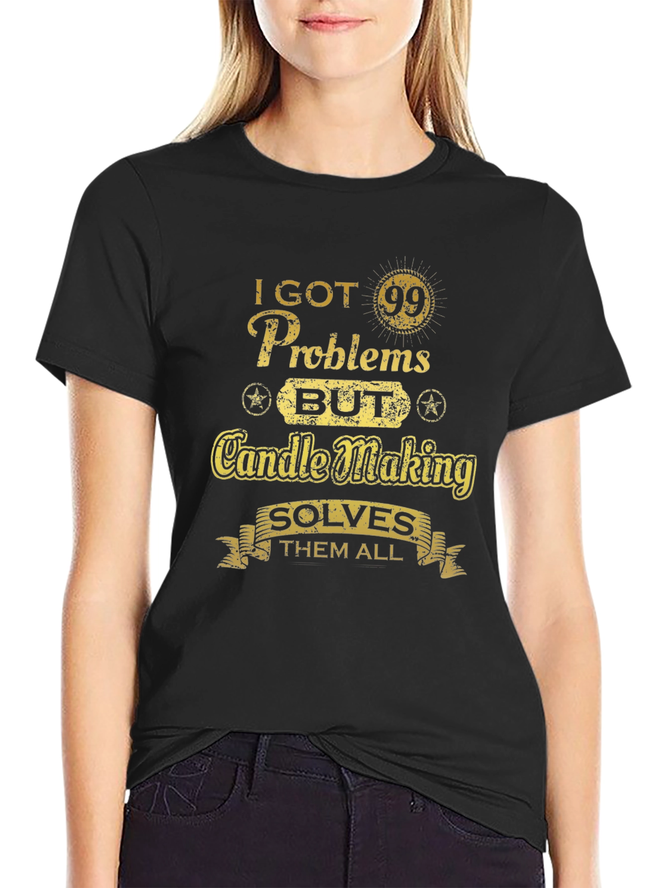 Candle Making Solves All My Problems T-Shirt