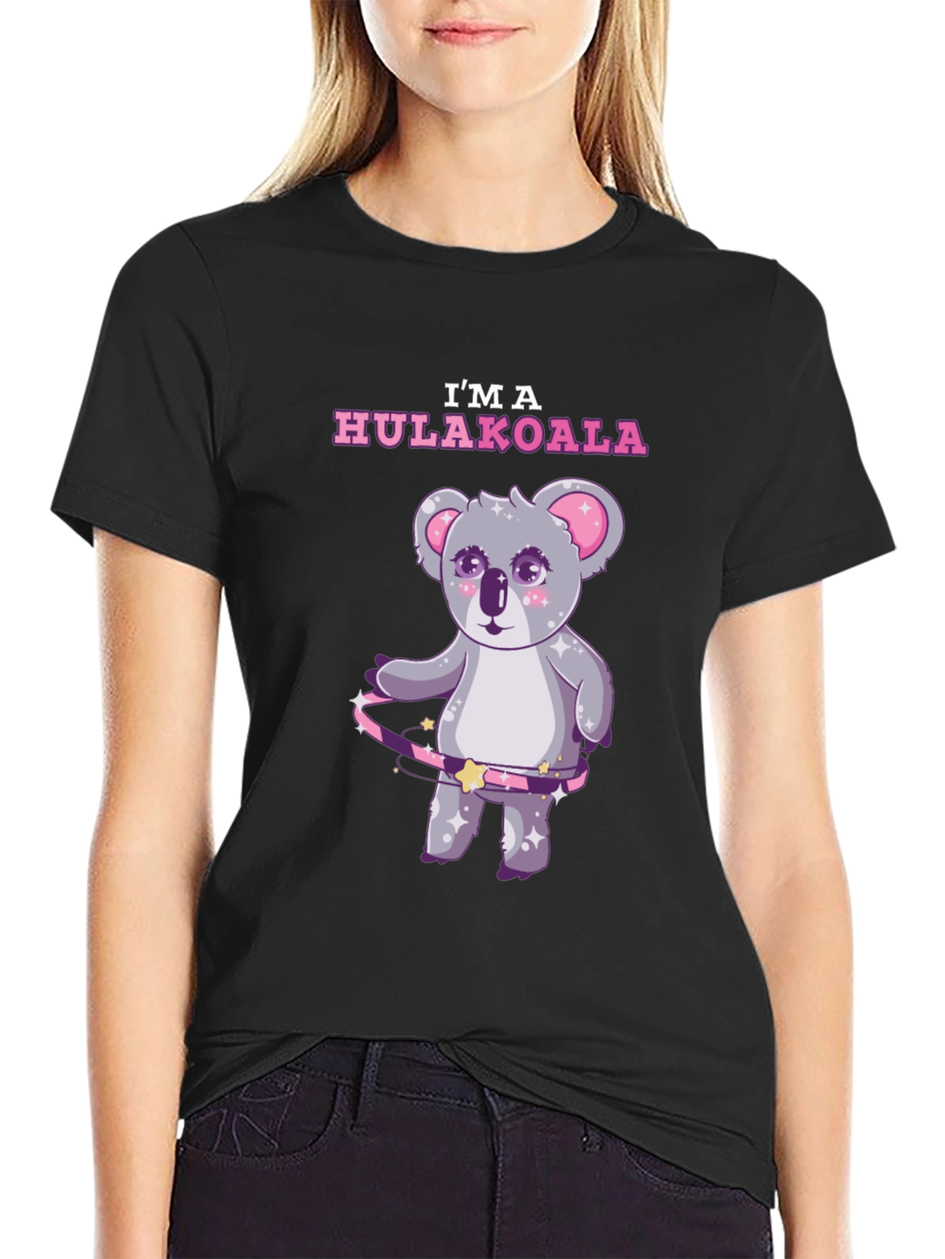 Hula Koala Bear T-Shirt - Cute Cartoon Tee