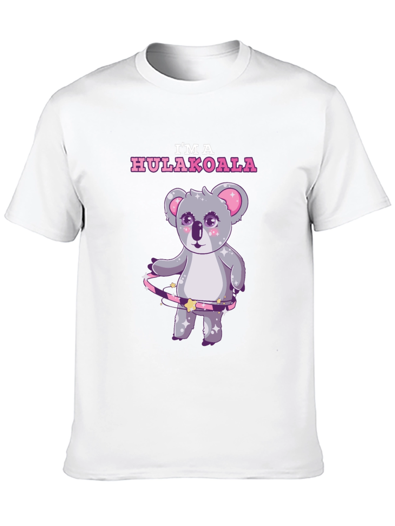 Hula Koala Bear T-Shirt - Cute Cartoon Tee