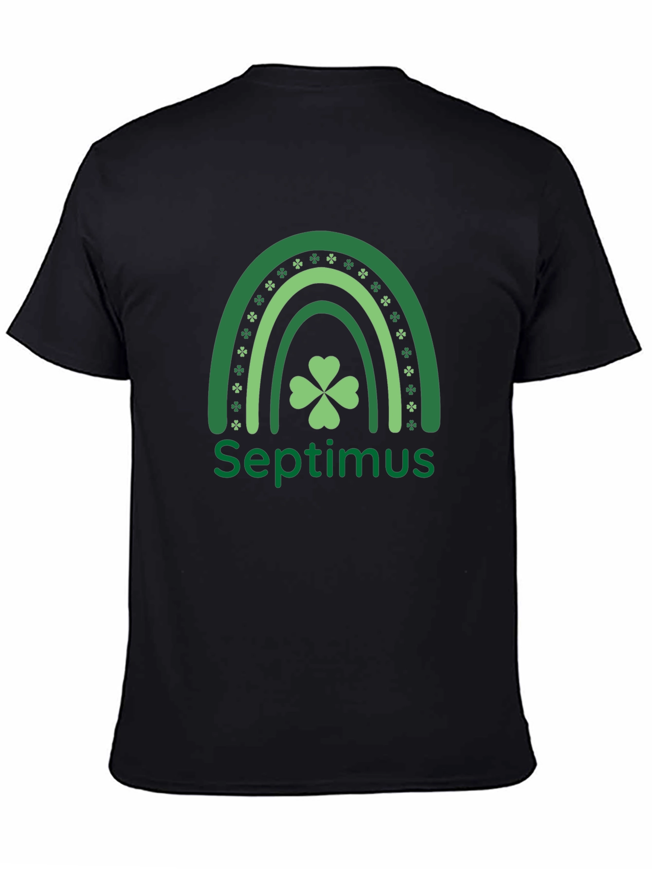 Septimus St. Patricks Day Rainbow Clover T-Shirt