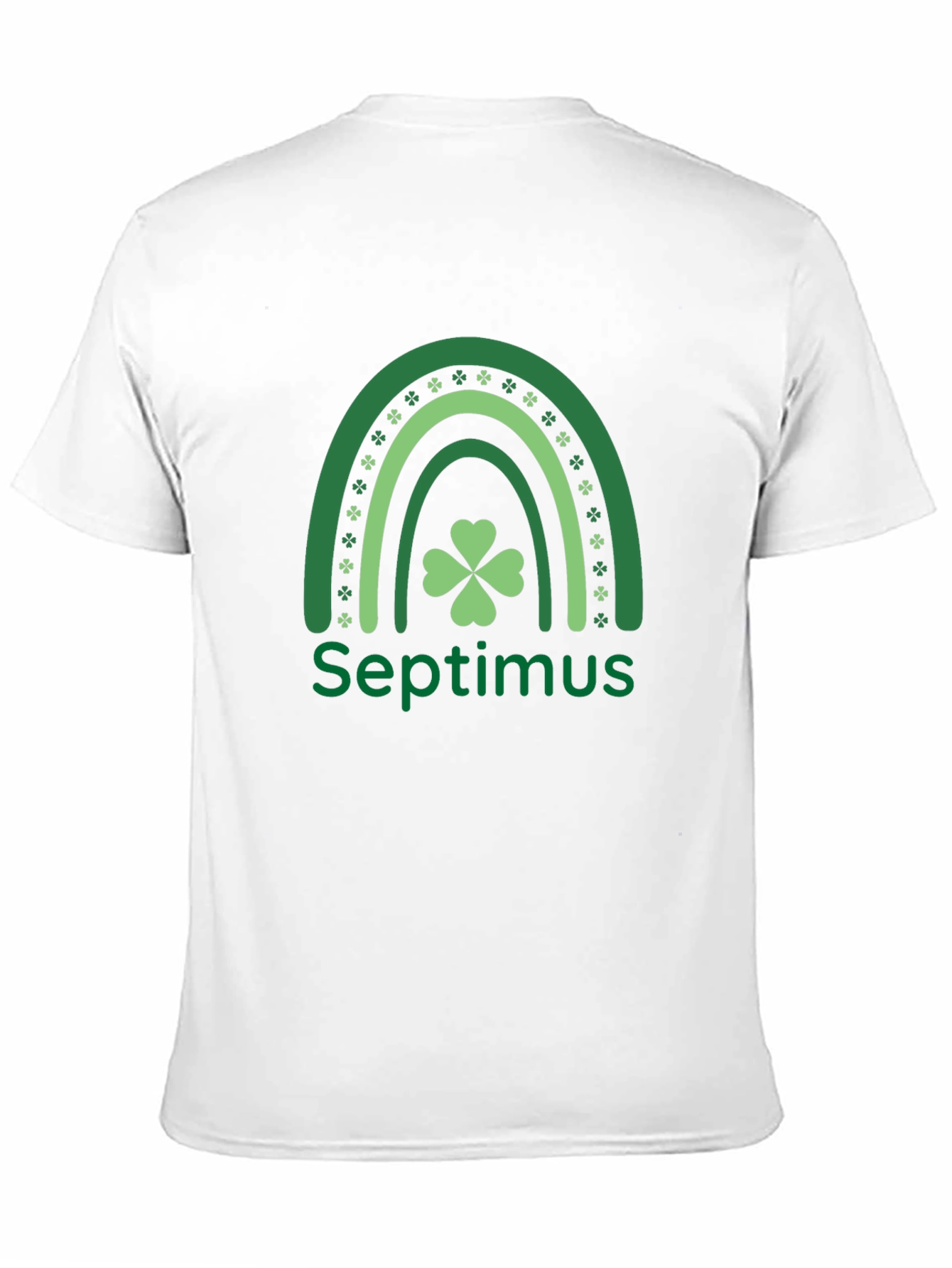 Septimus St. Patricks Day Rainbow Clover T-Shirt
