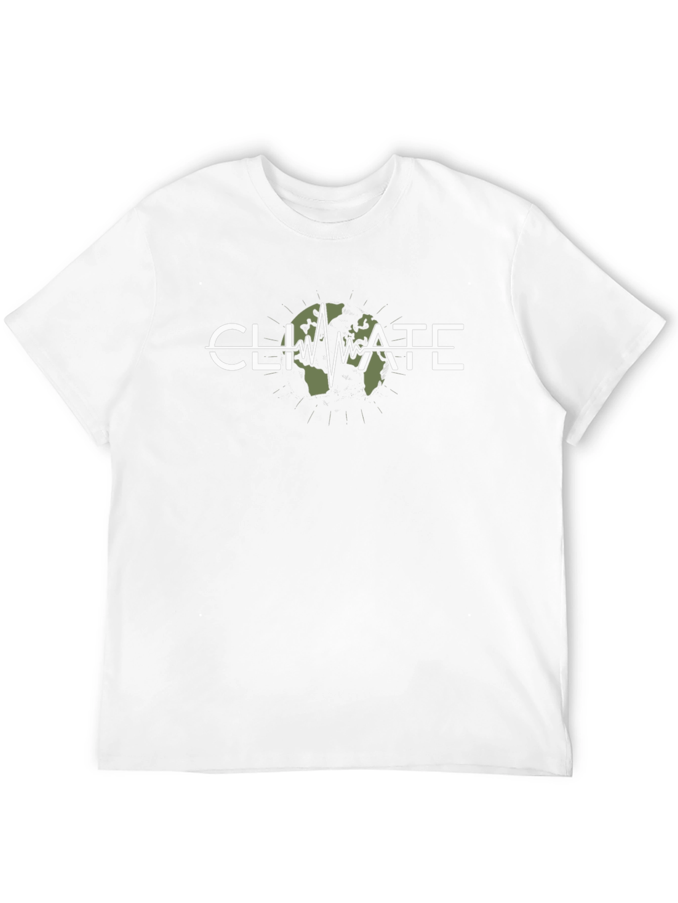 Climate Change Awareness Graphic Tee - Earth Pulse
