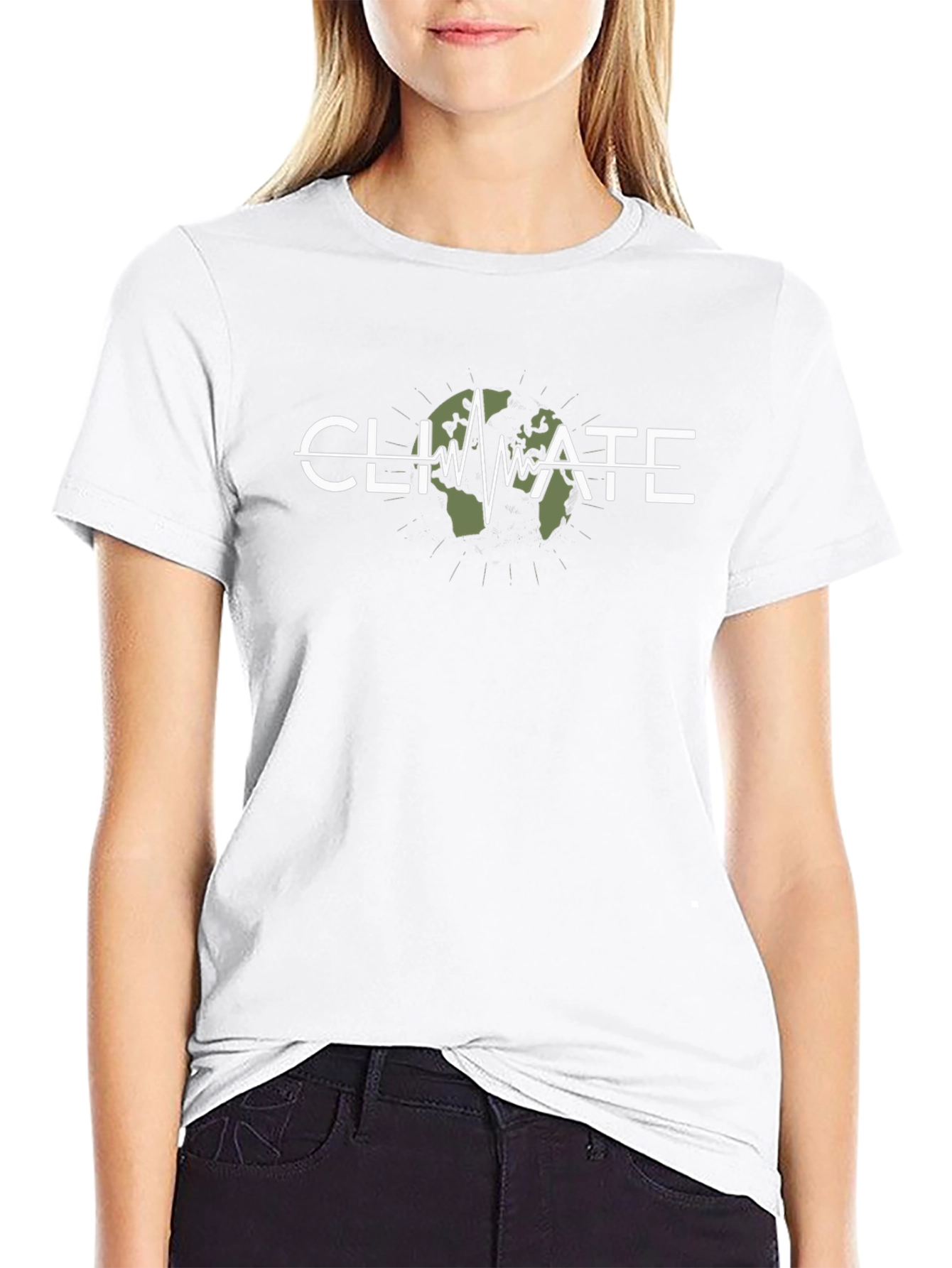 Climate Change Awareness Graphic Tee - Earth Pulse
