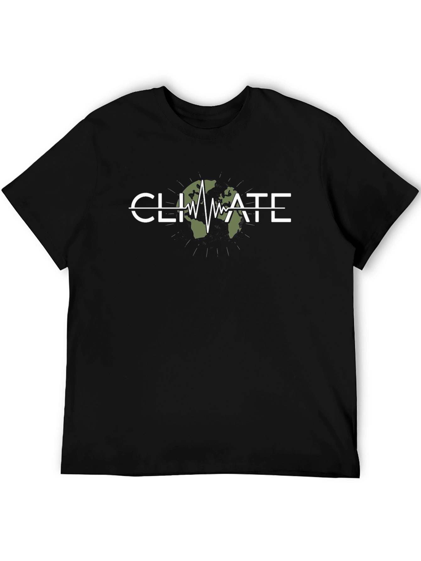 Climate Change Awareness Graphic Tee - Earth Pulse