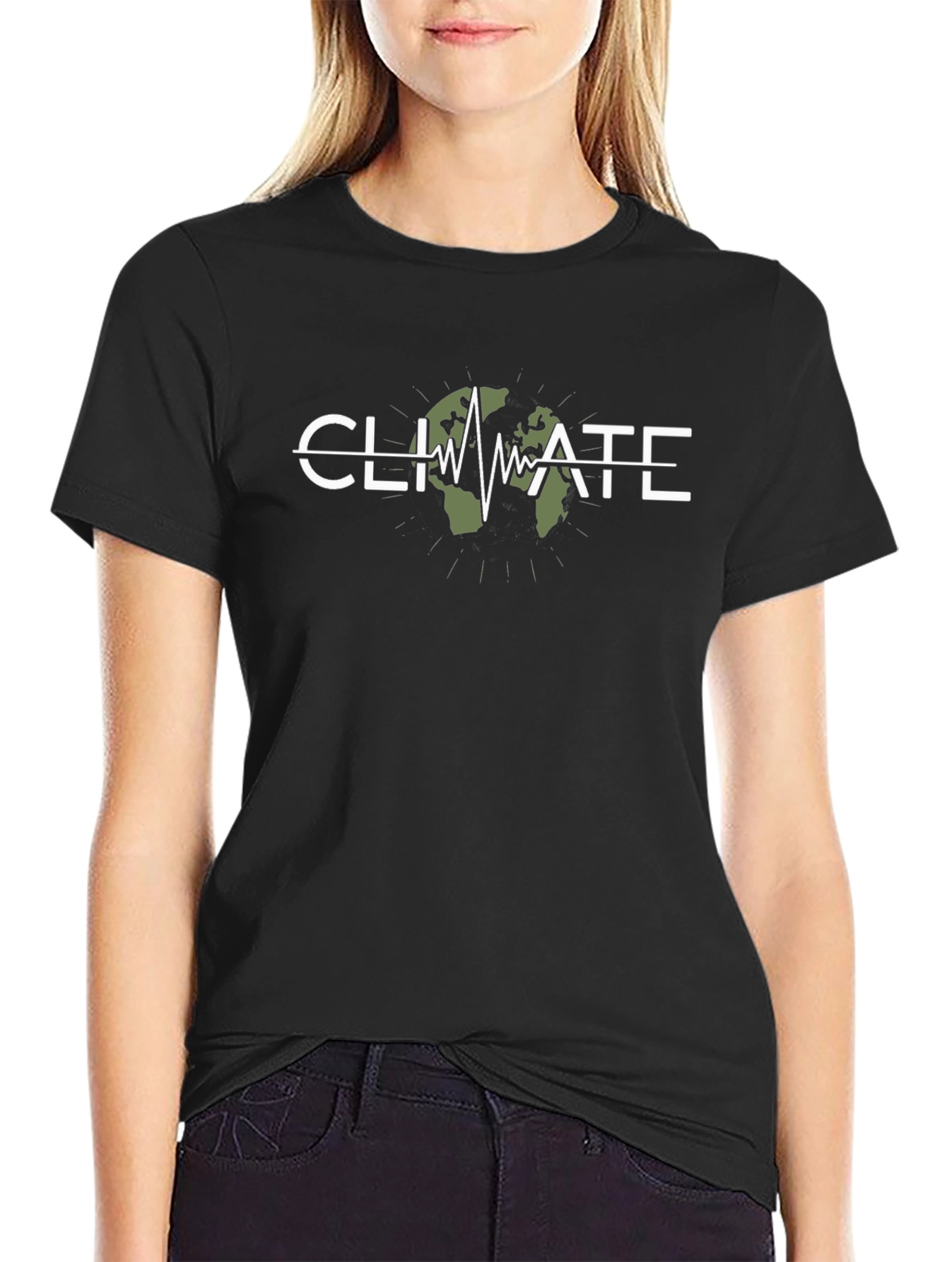 Climate Change Awareness Graphic Tee - Earth Pulse