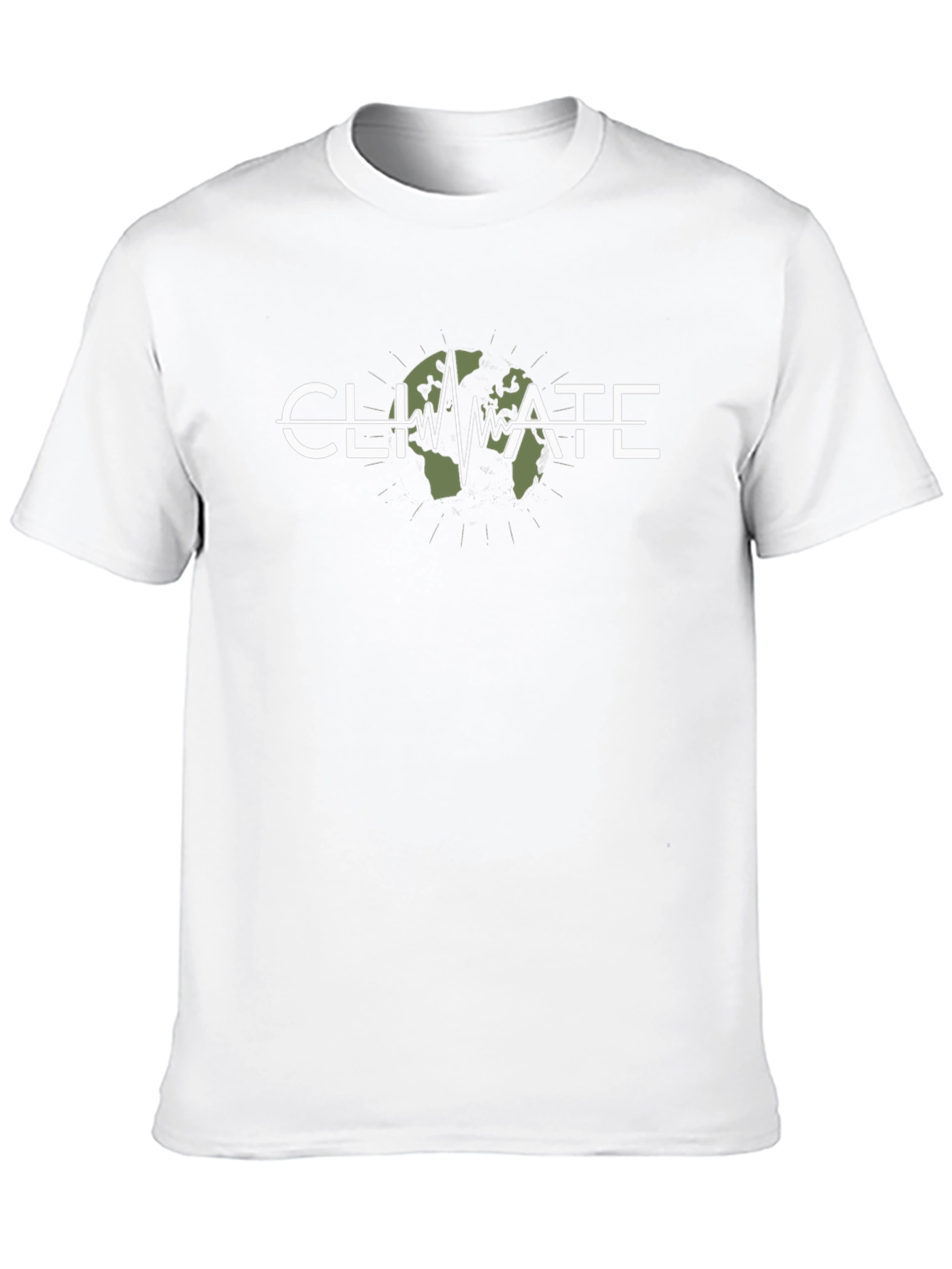 Climate Change Awareness Graphic Tee - Earth Pulse